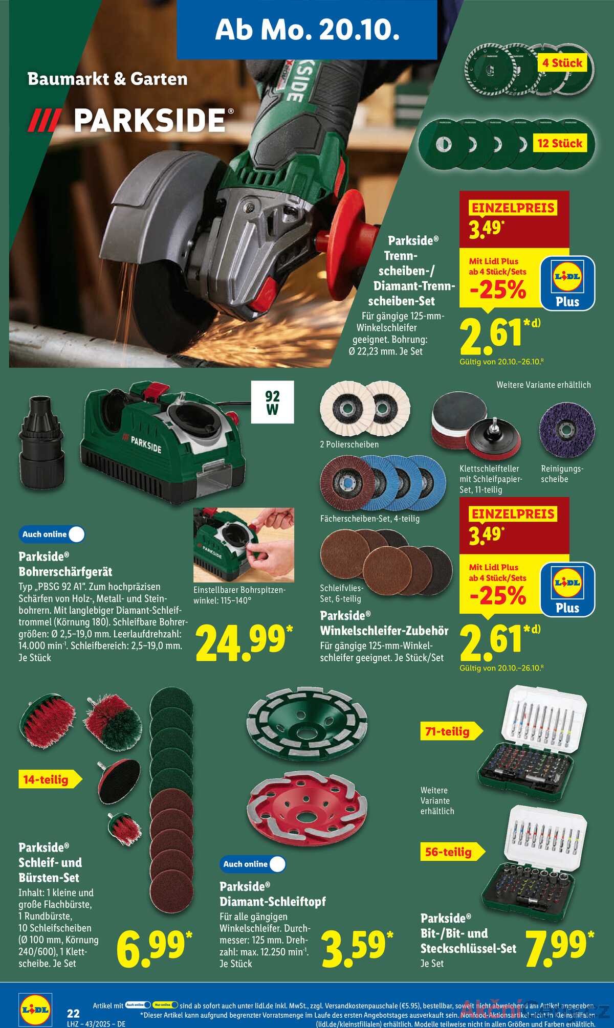 Leták Lidl Německo 20.10.-25.10.2025 strana 36