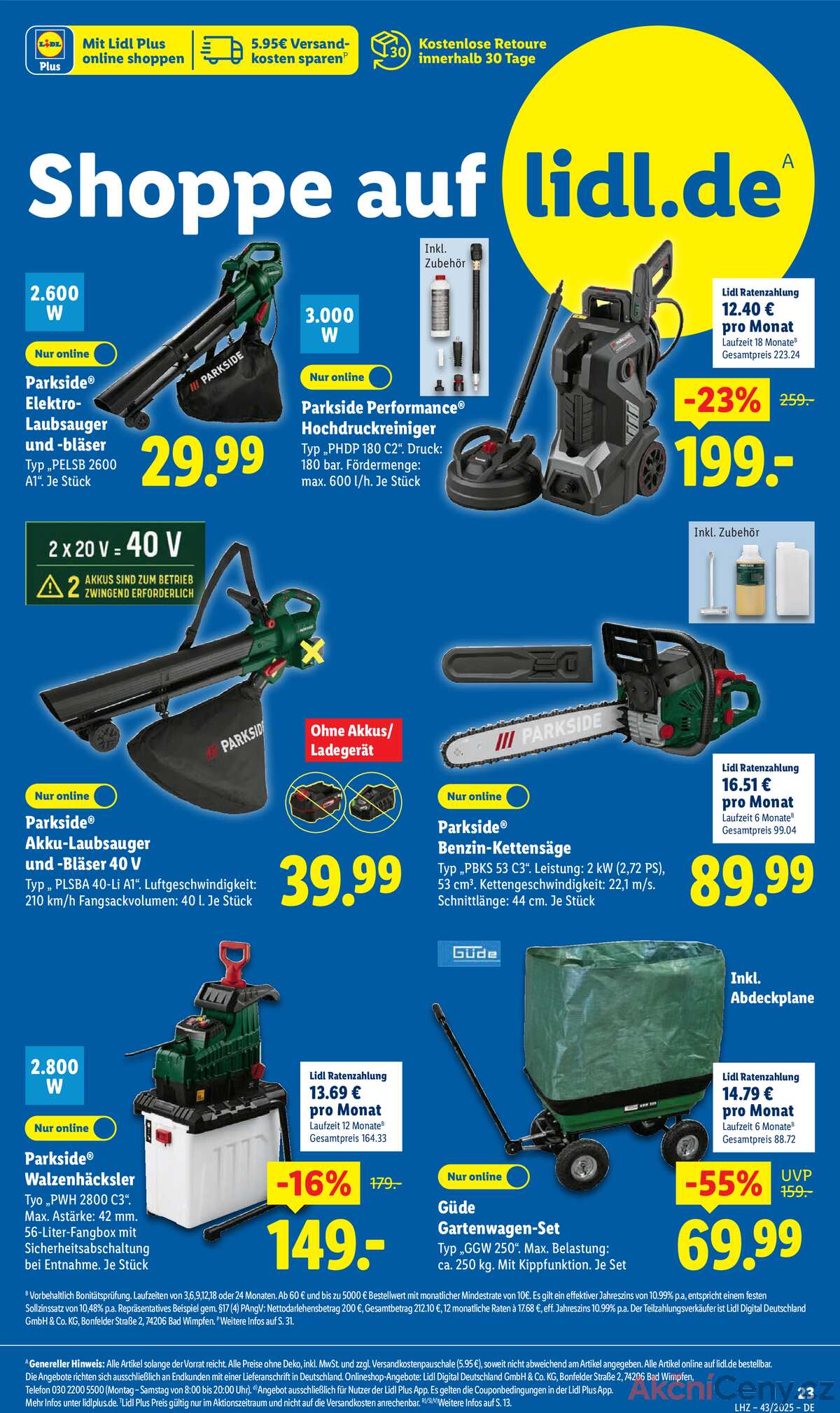 Leták Lidl Německo 20.10.-25.10.2025 strana 37
