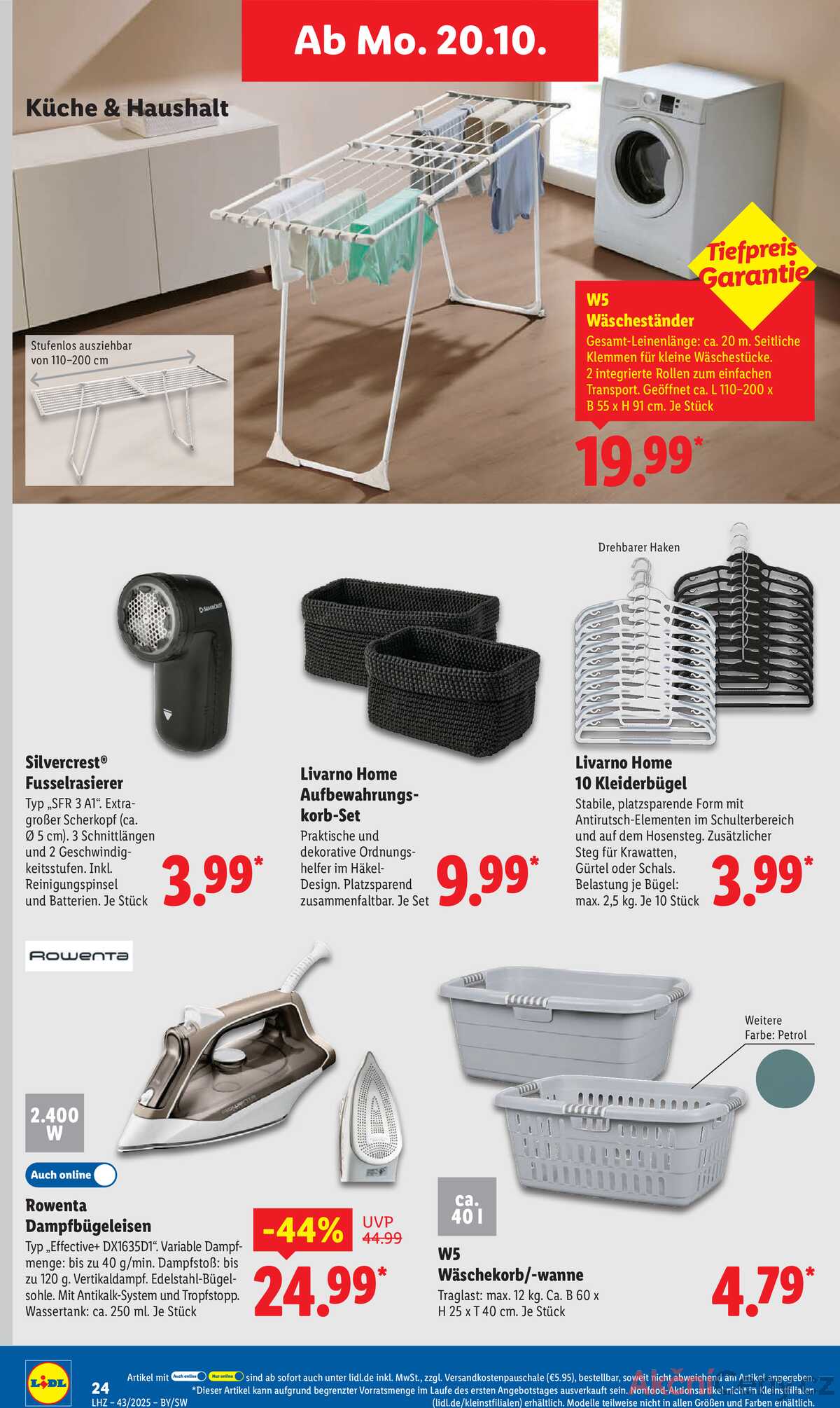 Leták Lidl Německo 20.10.-25.10.2025 strana 38