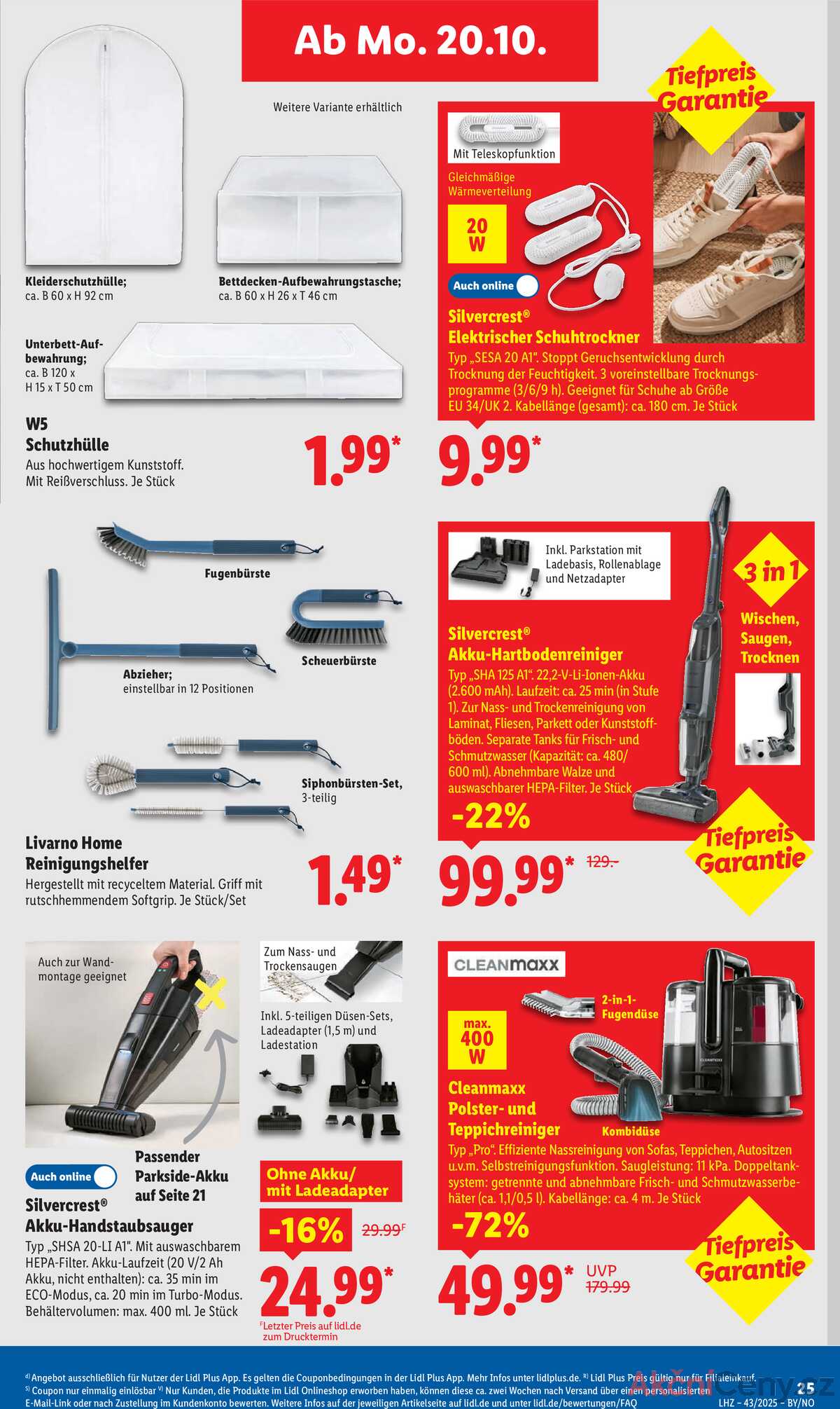 Leták Lidl Německo 20.10.-25.10.2025 strana 39