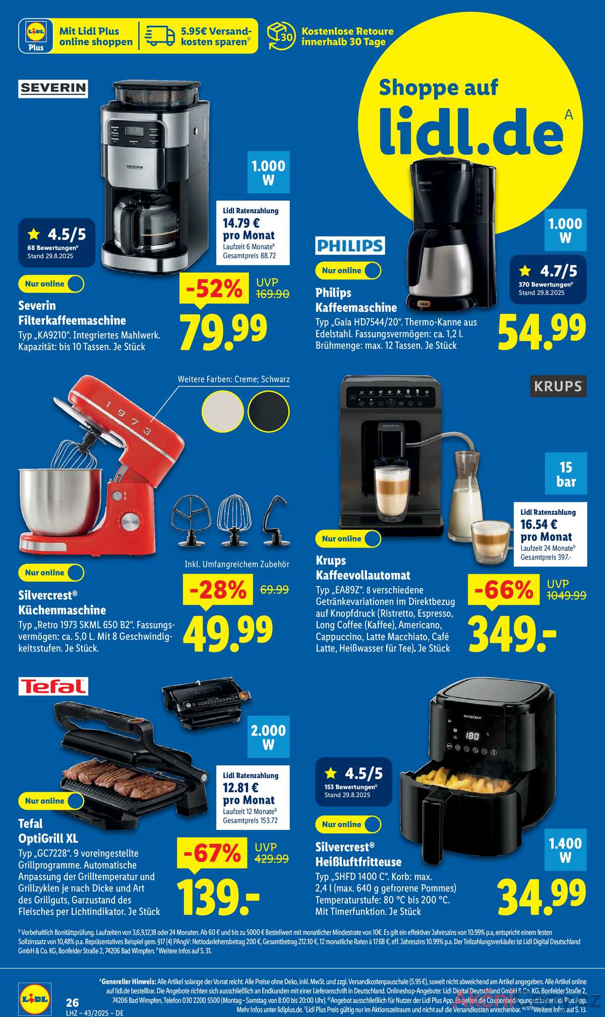 Leták Lidl Německo 20.10.-25.10.2025 strana 40