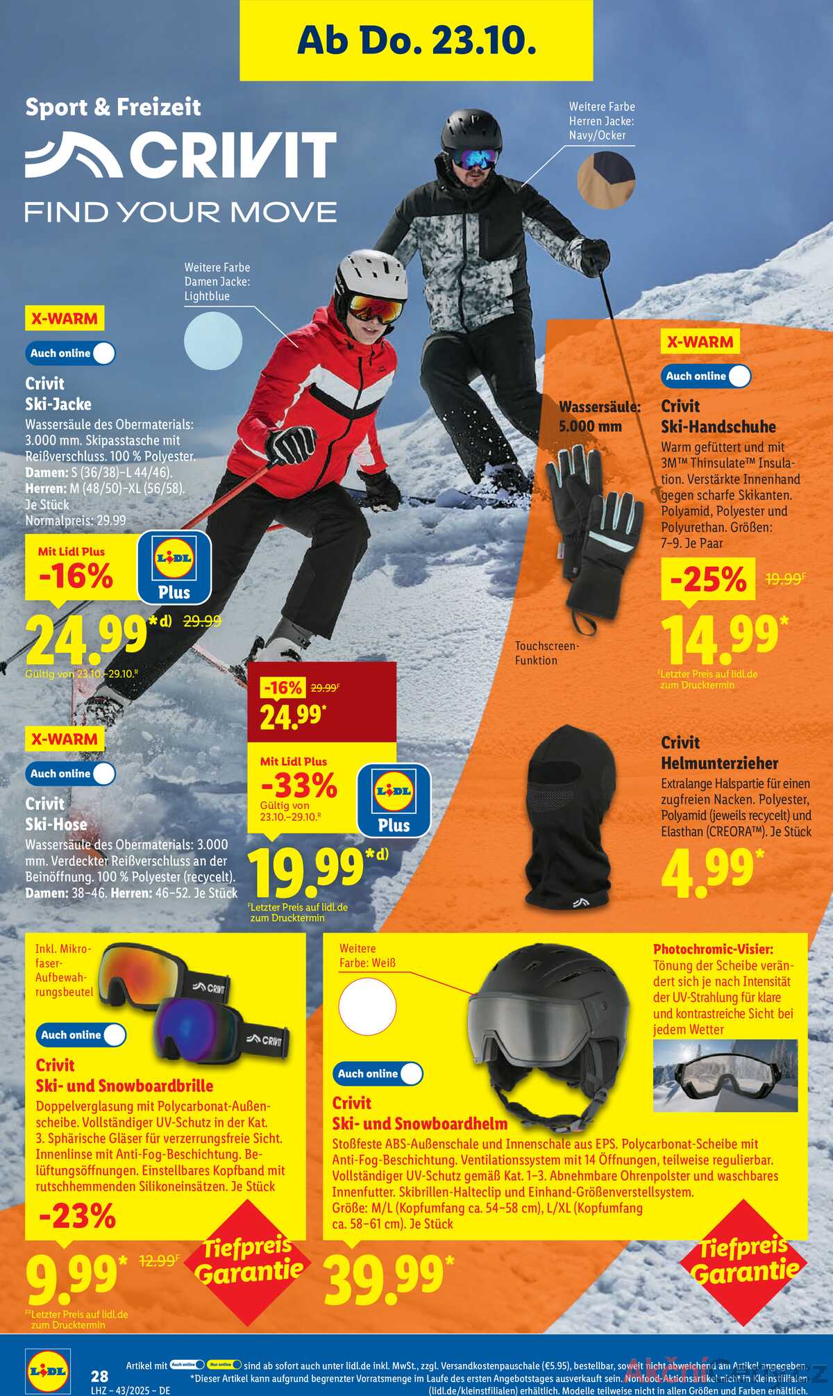 Leták Lidl Německo 20.10.-25.10.2025 strana 42