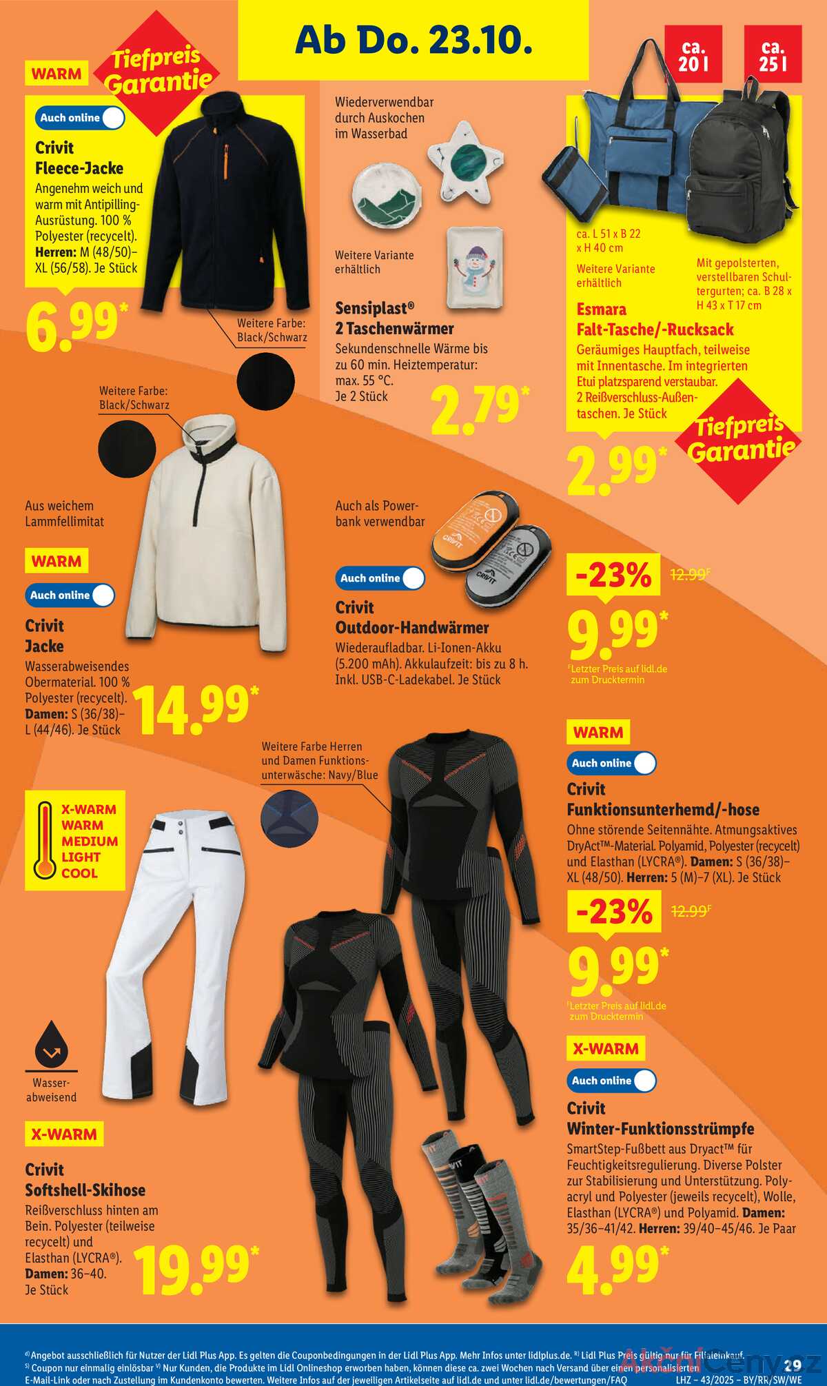 Leták Lidl Německo 20.10.-25.10.2025 strana 43