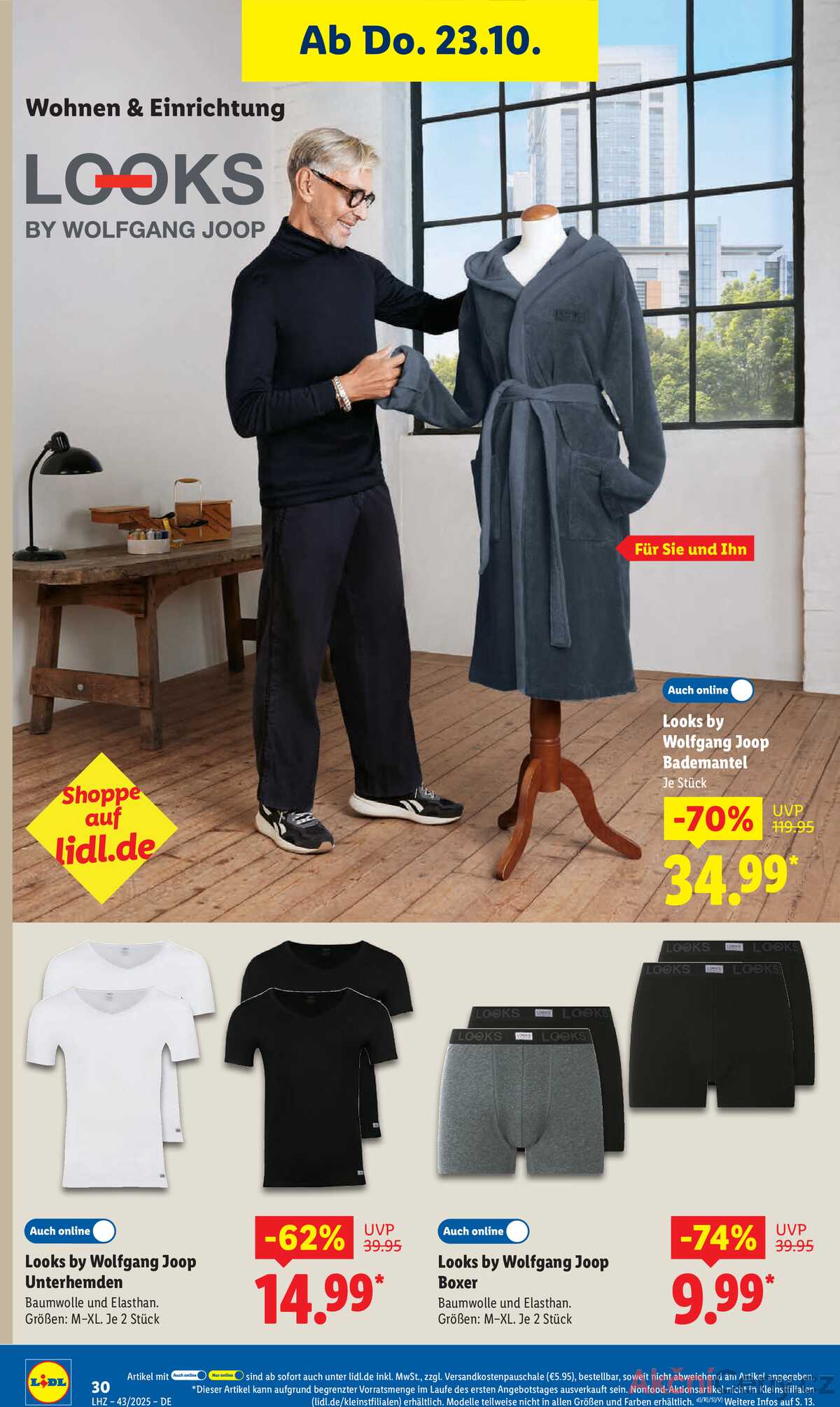 Leták Lidl Německo 20.10.-25.10.2025 strana 44