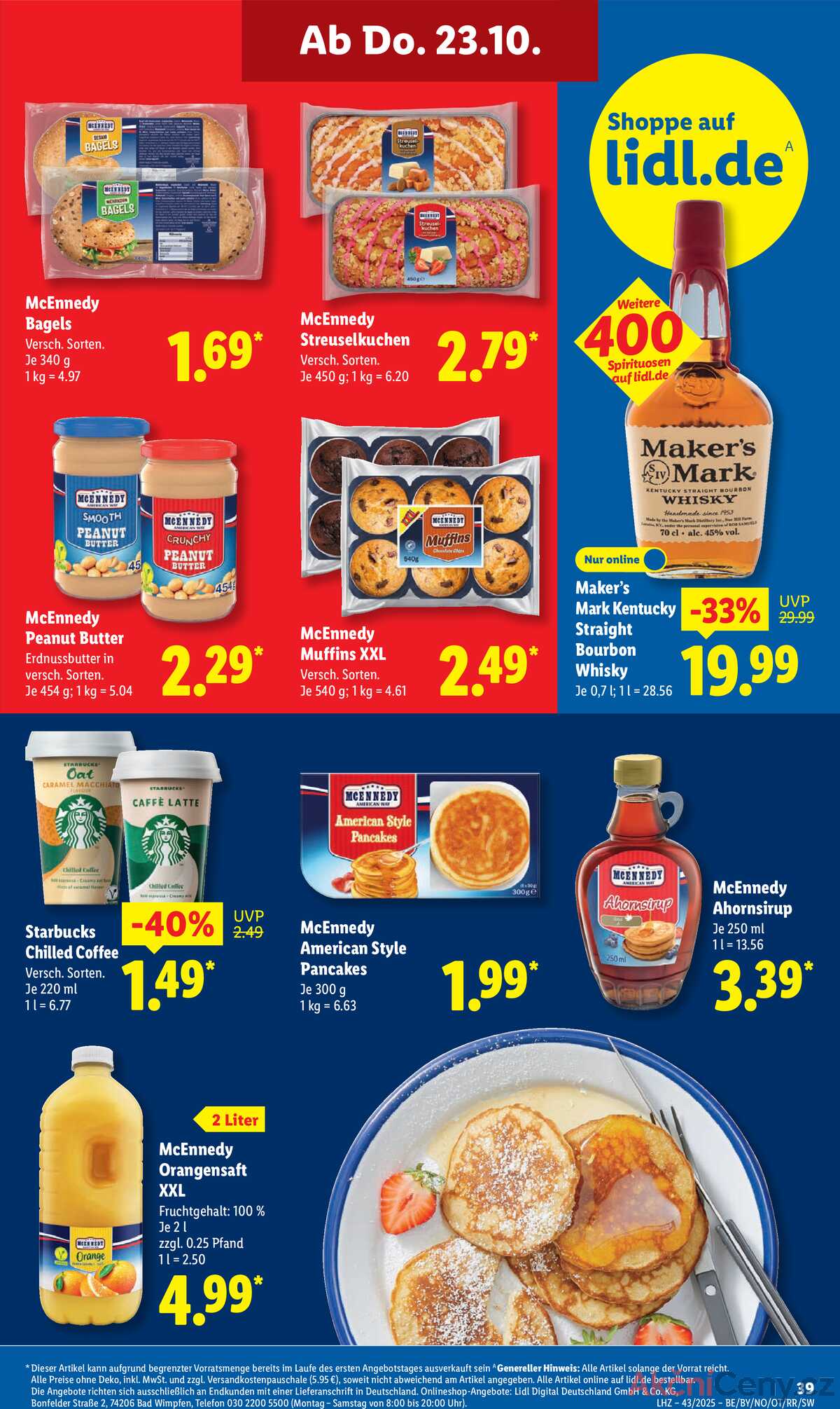 Leták Lidl Německo 20.10.-25.10.2025 strana 57
