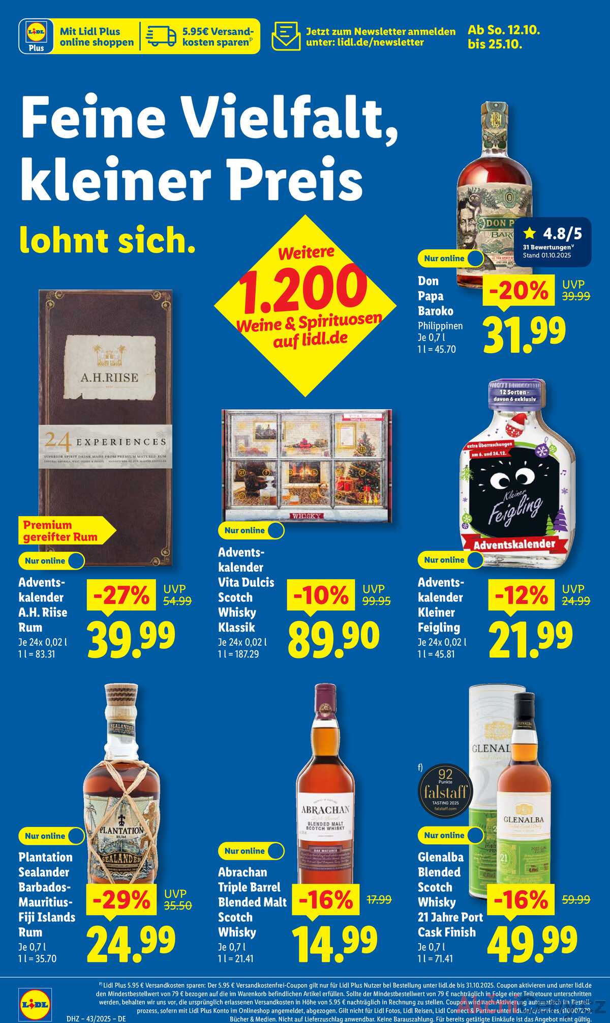 Leták Lidl Německo 20.10.-25.10.2025 strana 60