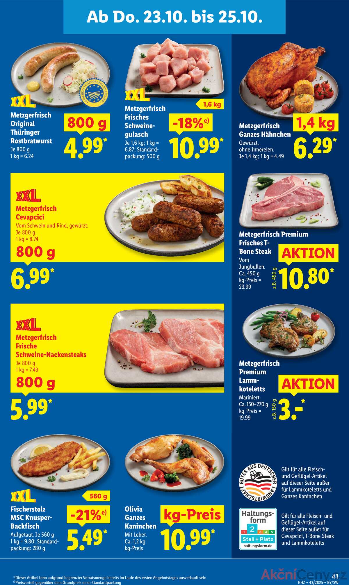 Leták Lidl Německo 20.10.-25.10.2025 strana 63