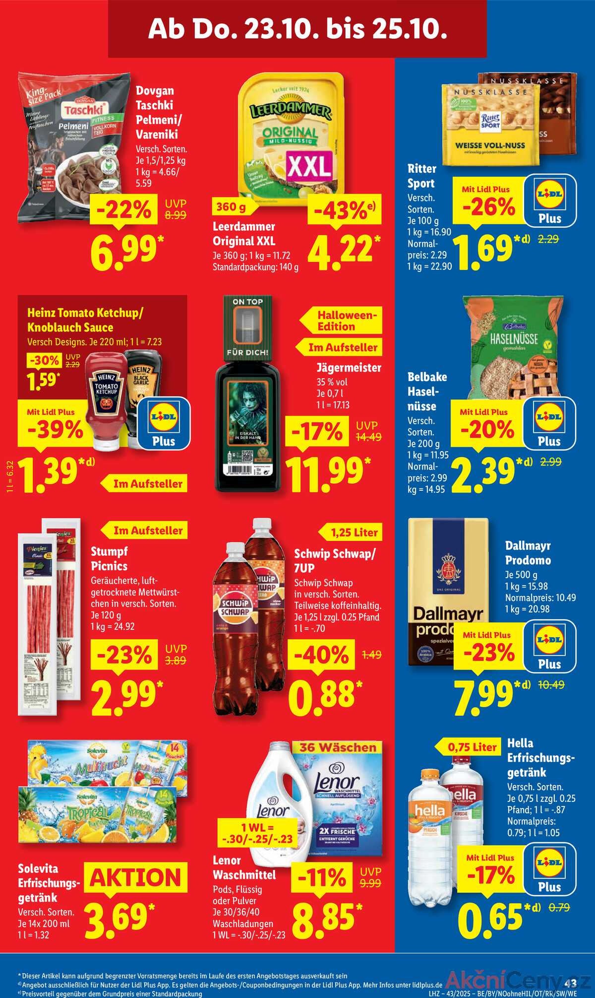 Leták Lidl Německo 20.10.-25.10.2025 strana 65