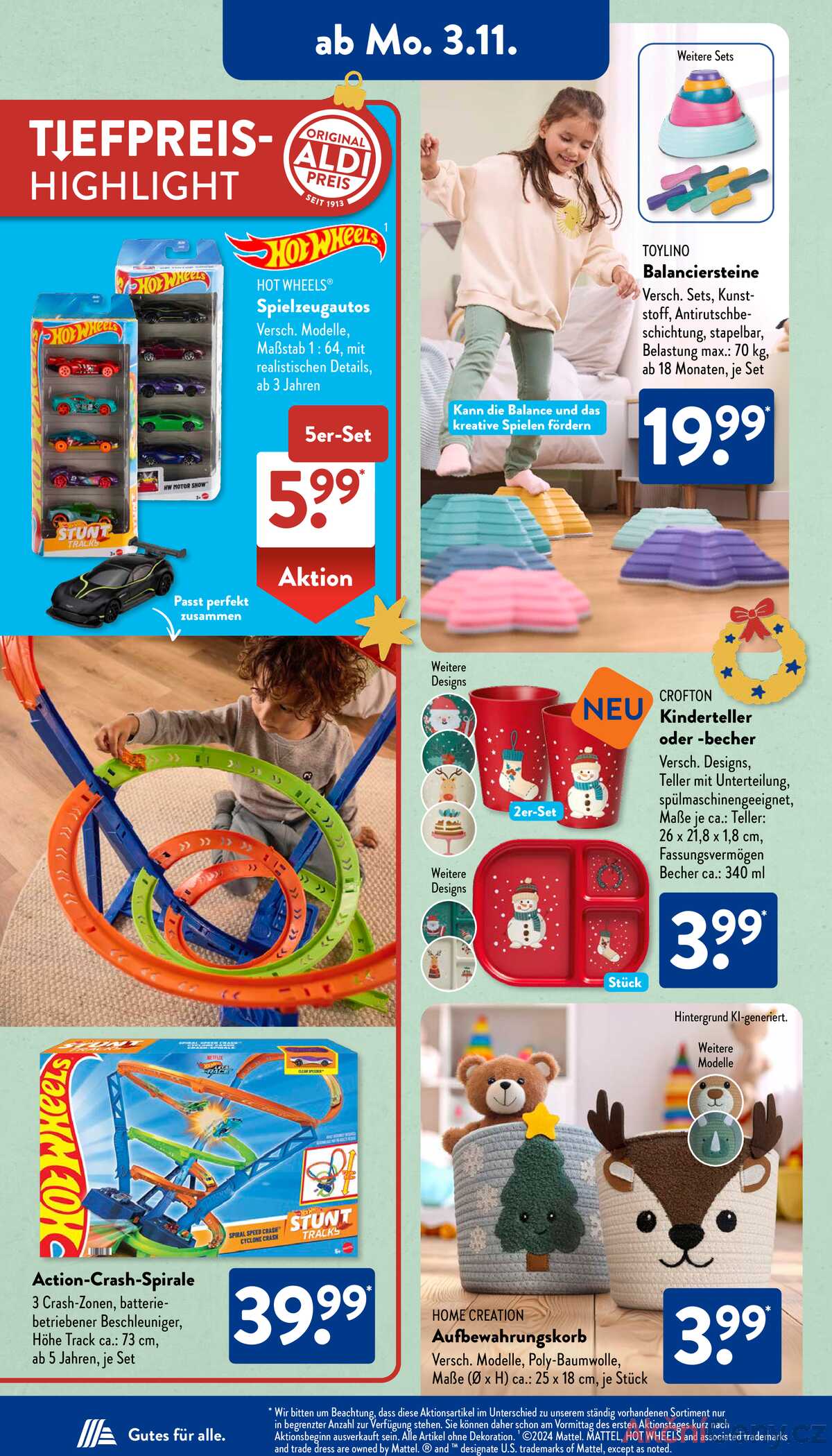 Leták ALDI SÜD Německo 3.11.-9.11.2025 strana 3