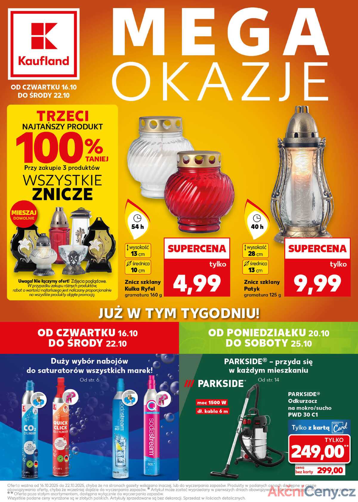 Leták Kaufland Polsko 16.10.-22.10.2025 strana 1