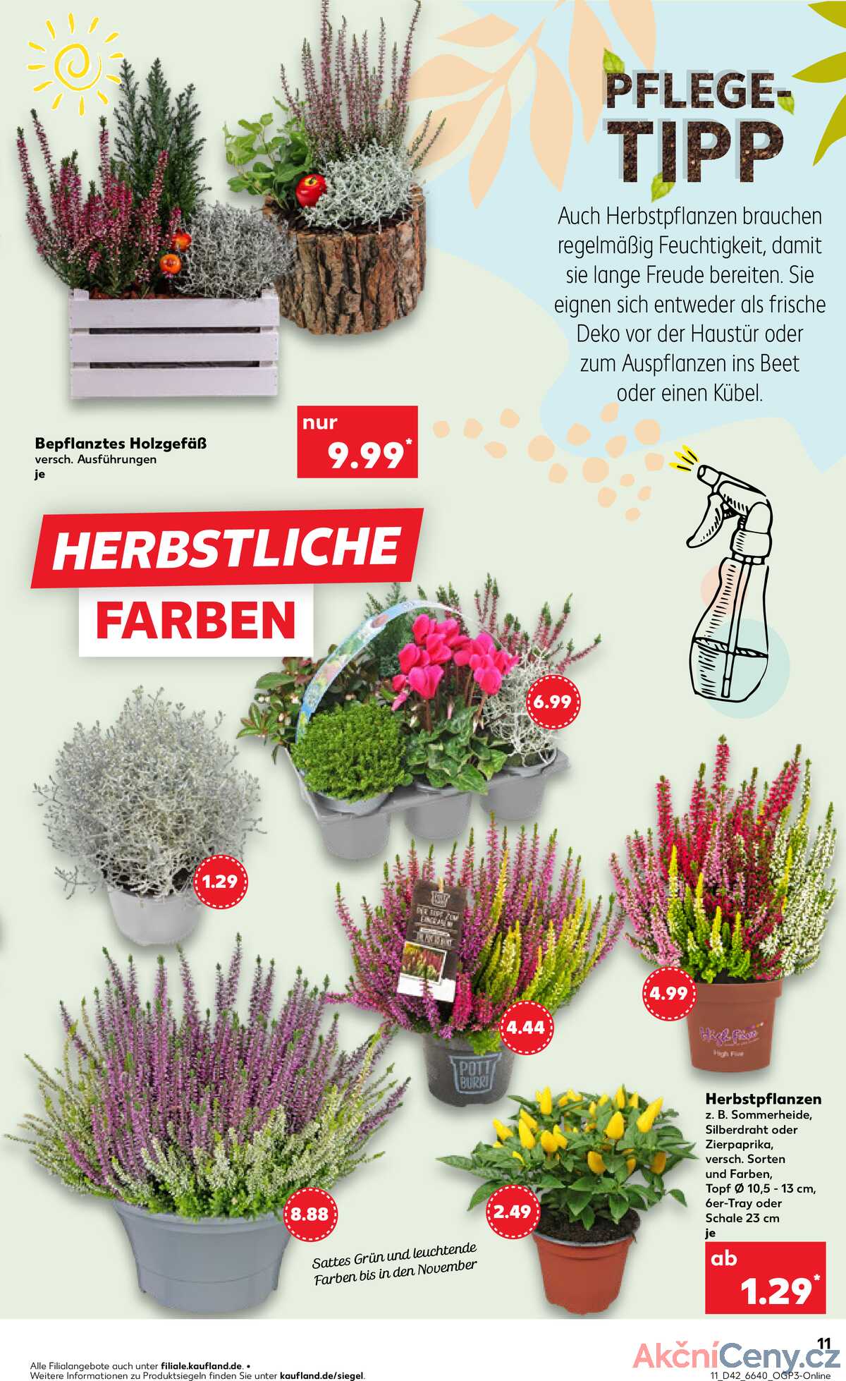 Leták Kaufland Německo 19.10.-22.10.2025 strana 11