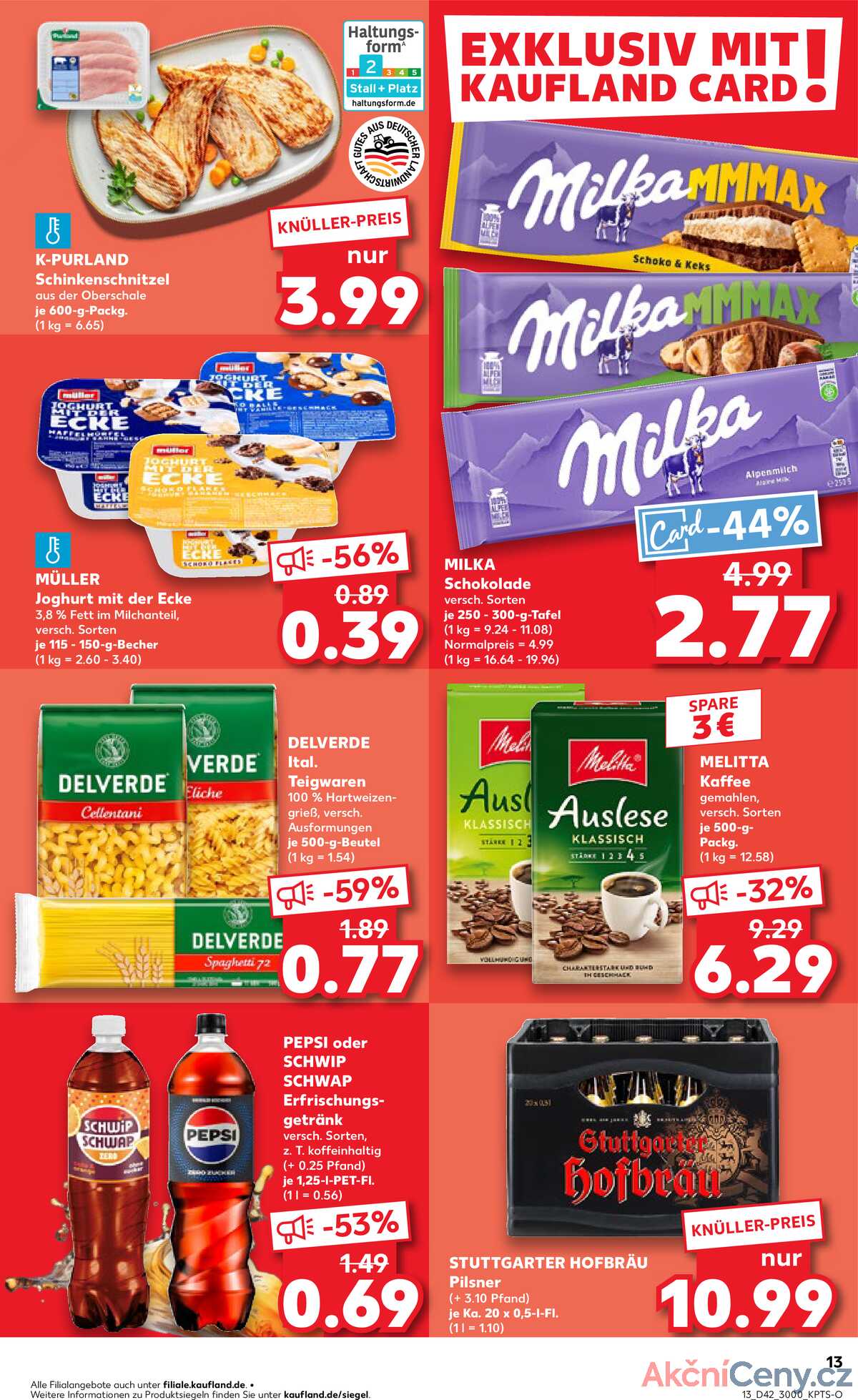 Leták Kaufland Německo 19.10.-22.10.2025 strana 13