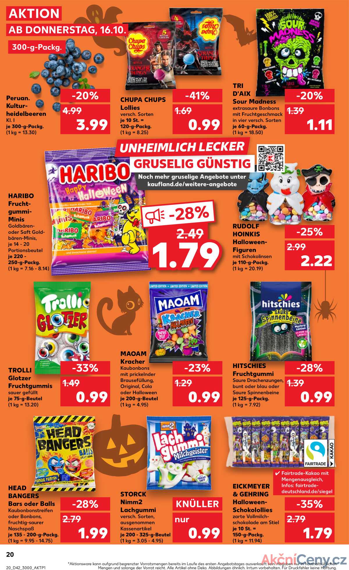 Leták Kaufland Německo 19.10.-22.10.2025 strana 20
