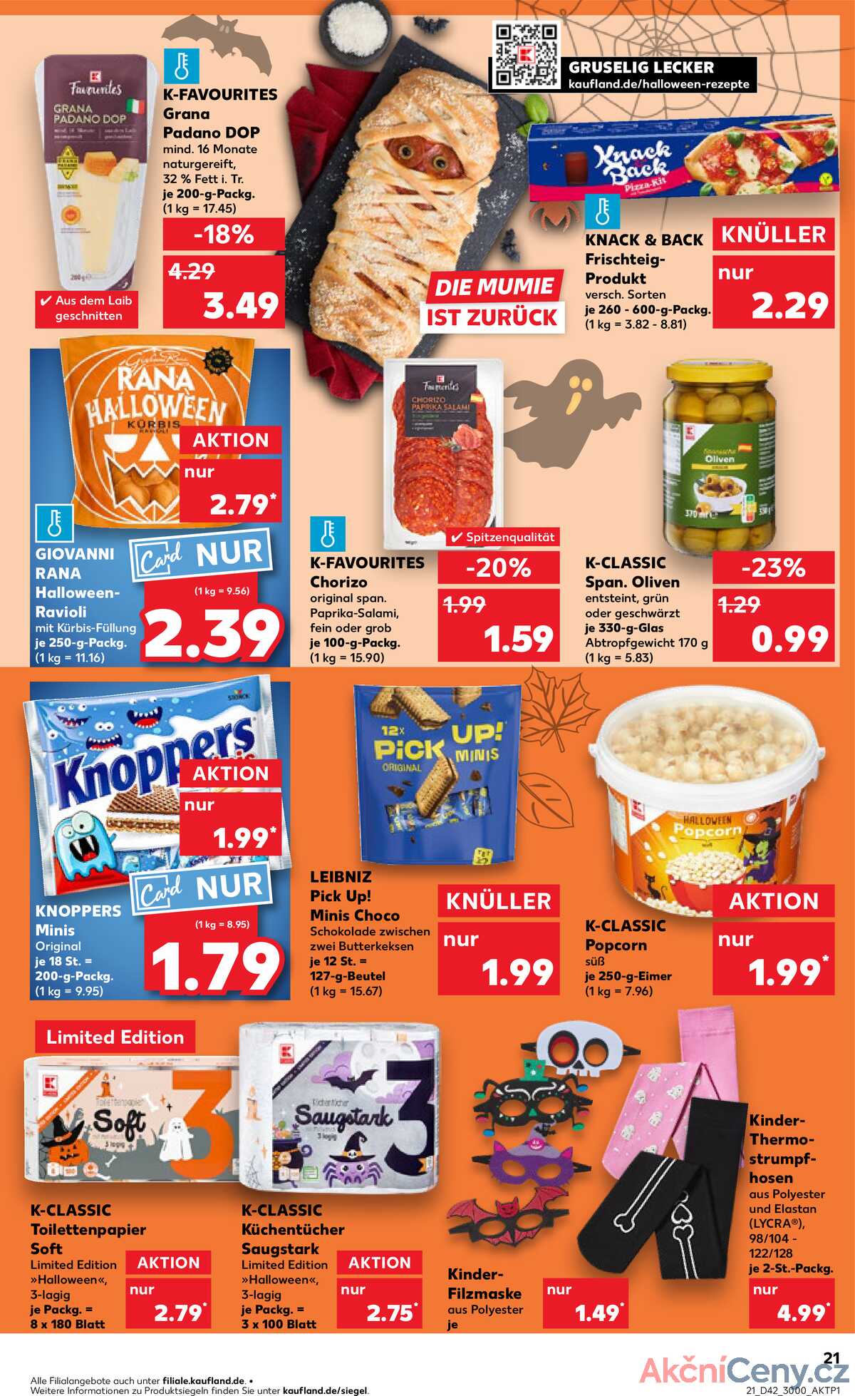 Leták Kaufland Německo 19.10.-22.10.2025 strana 21
