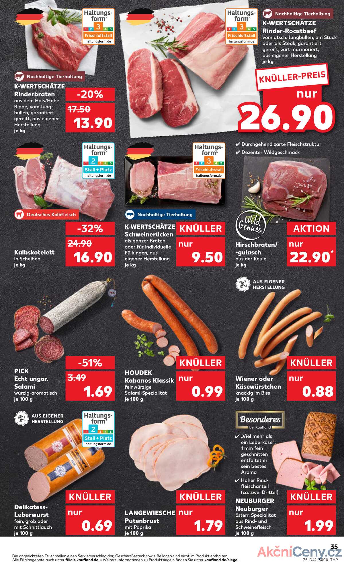 Leták Kaufland Německo 19.10.-22.10.2025 strana 35