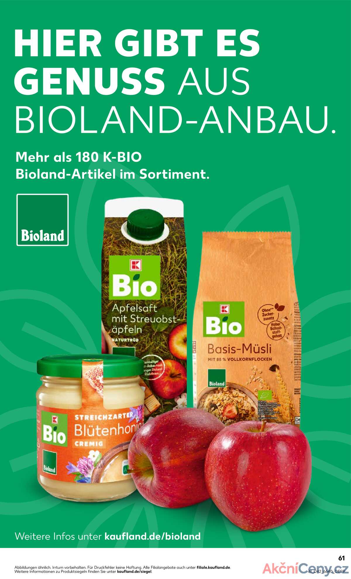 Leták Kaufland Německo 19.10.-22.10.2025 strana 61
