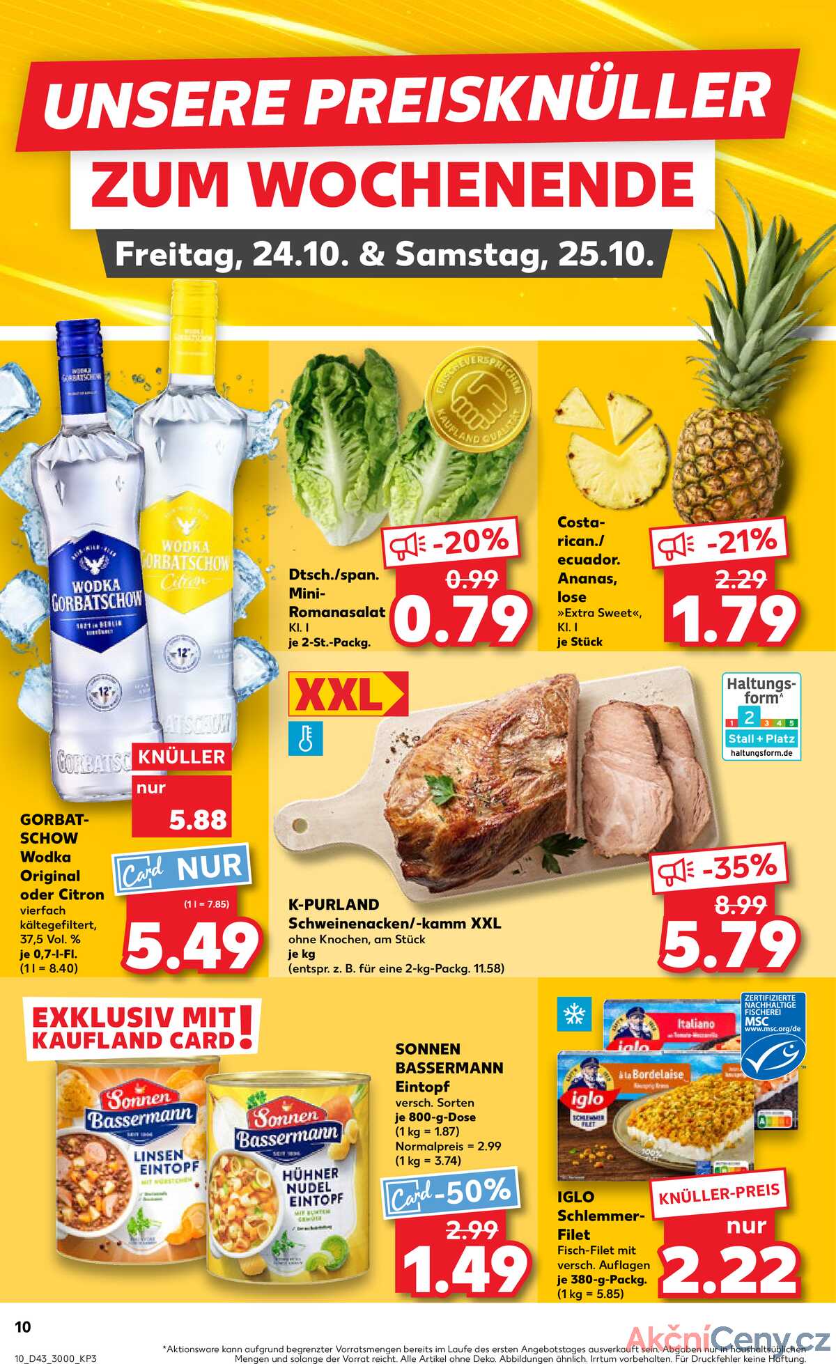 Leták Kaufland Německo 23.10.-29.10.2025 strana 10