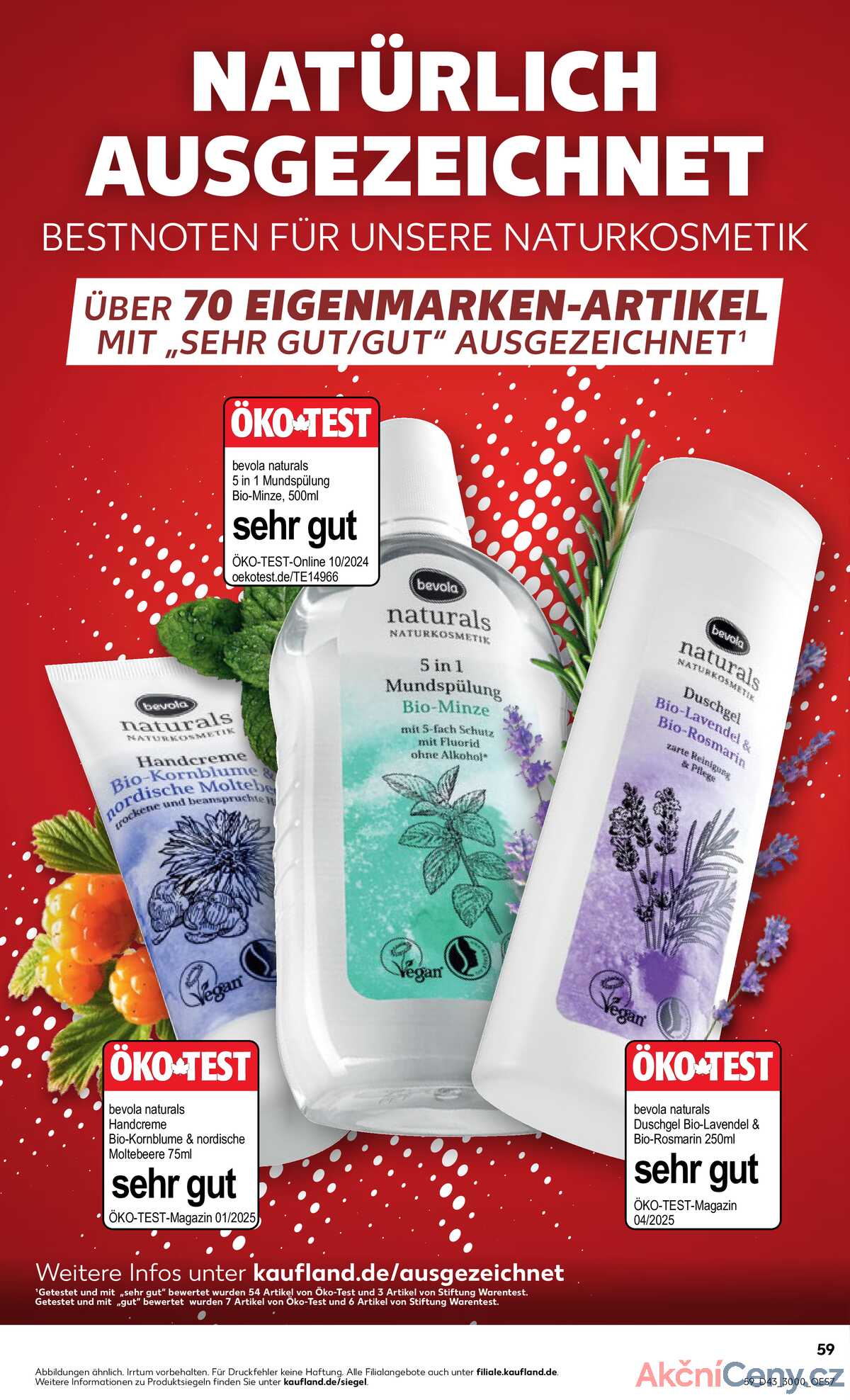 Leták Kaufland Německo 23.10.-29.10.2025 strana 59