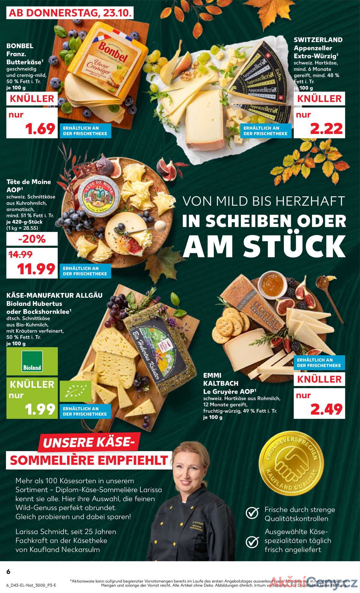 Leták Kaufland Německo 23.10.-29.10.2025 strana 6