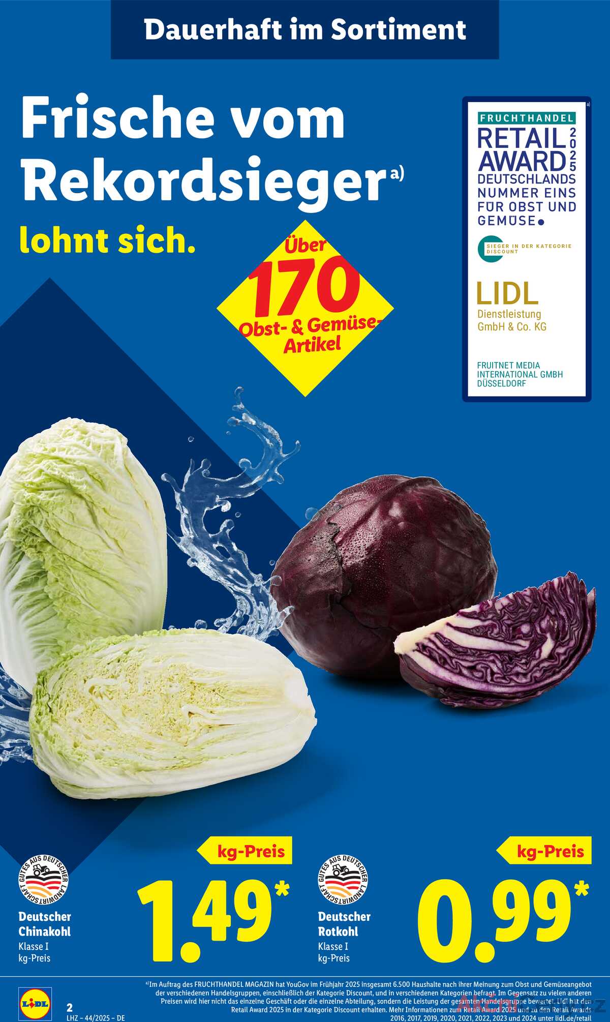 Leták Lidl Německo 27.10.-1.11.2025 strana 2