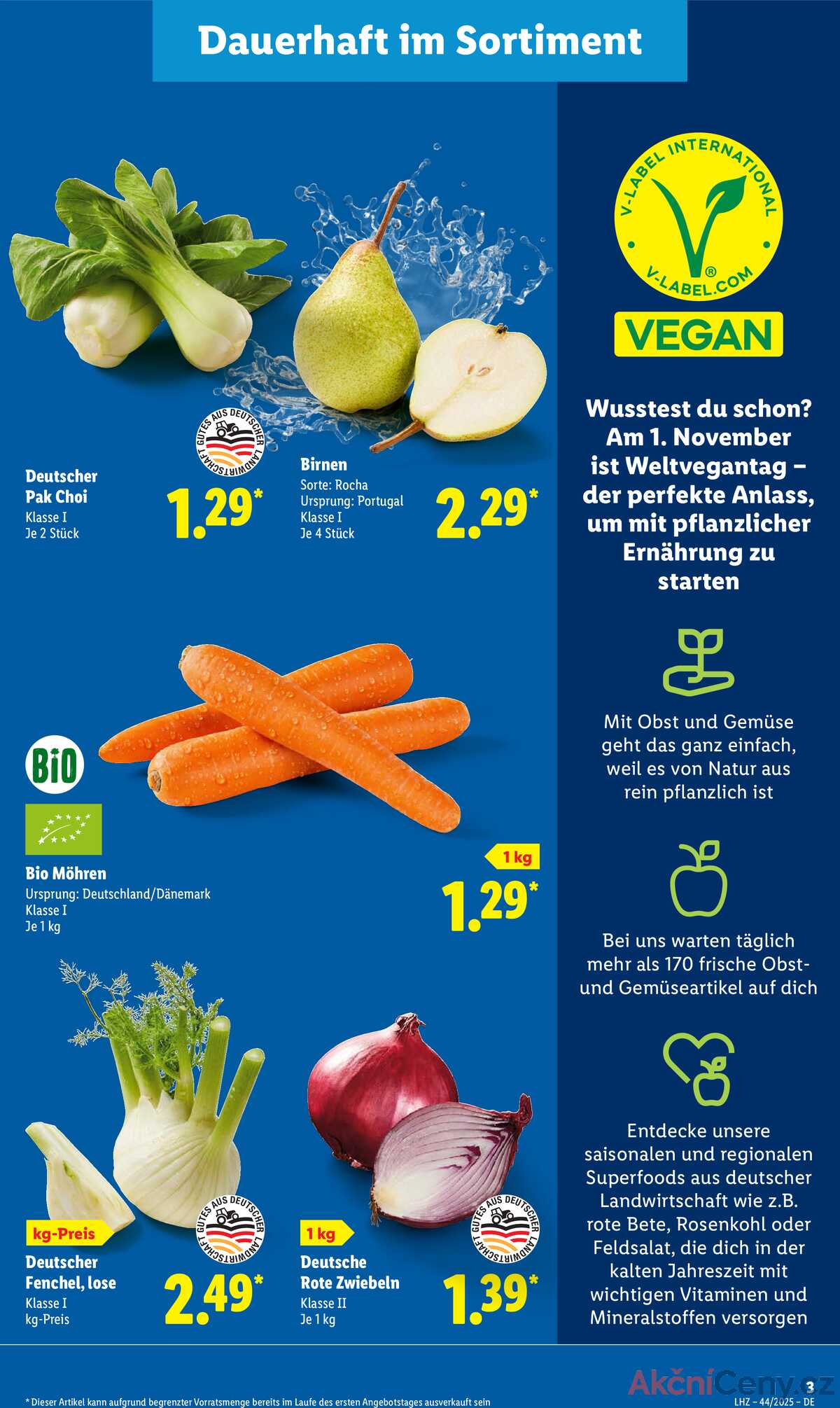 Leták Lidl Německo 27.10.-1.11.2025 strana 3