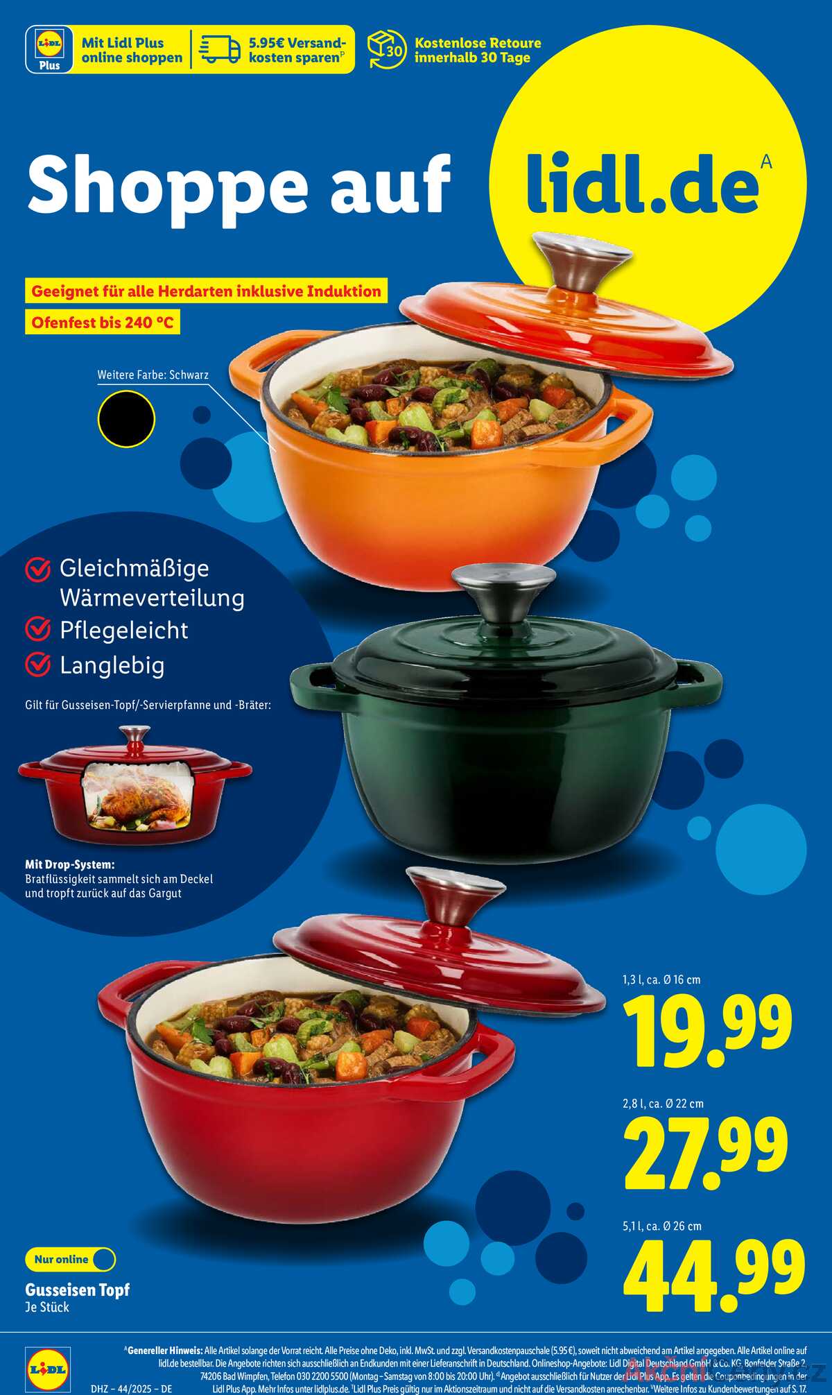 Leták Lidl Německo 27.10.-1.11.2025 strana 4