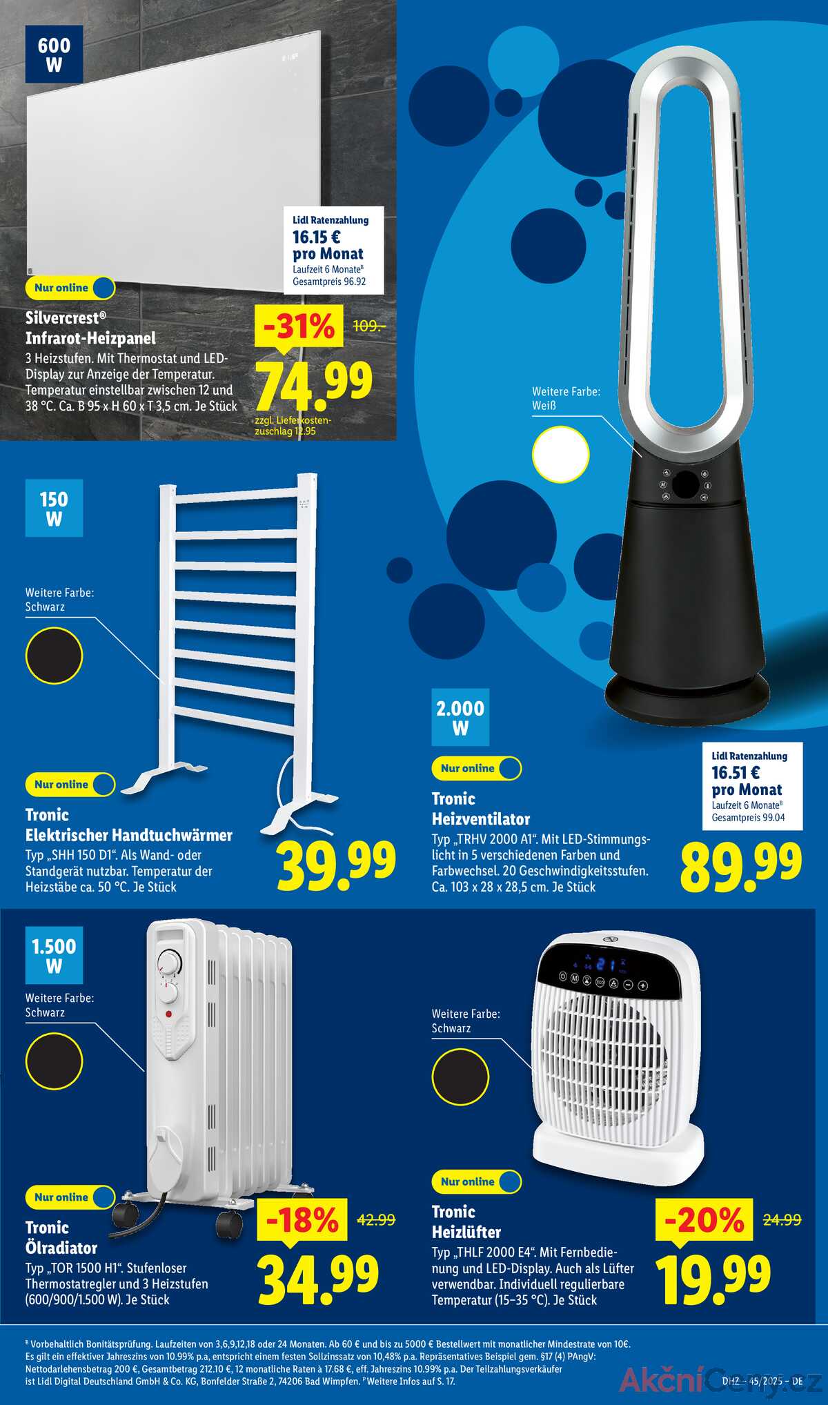 Leták Lidl Německo 3.11.-8.11.2025 strana 3