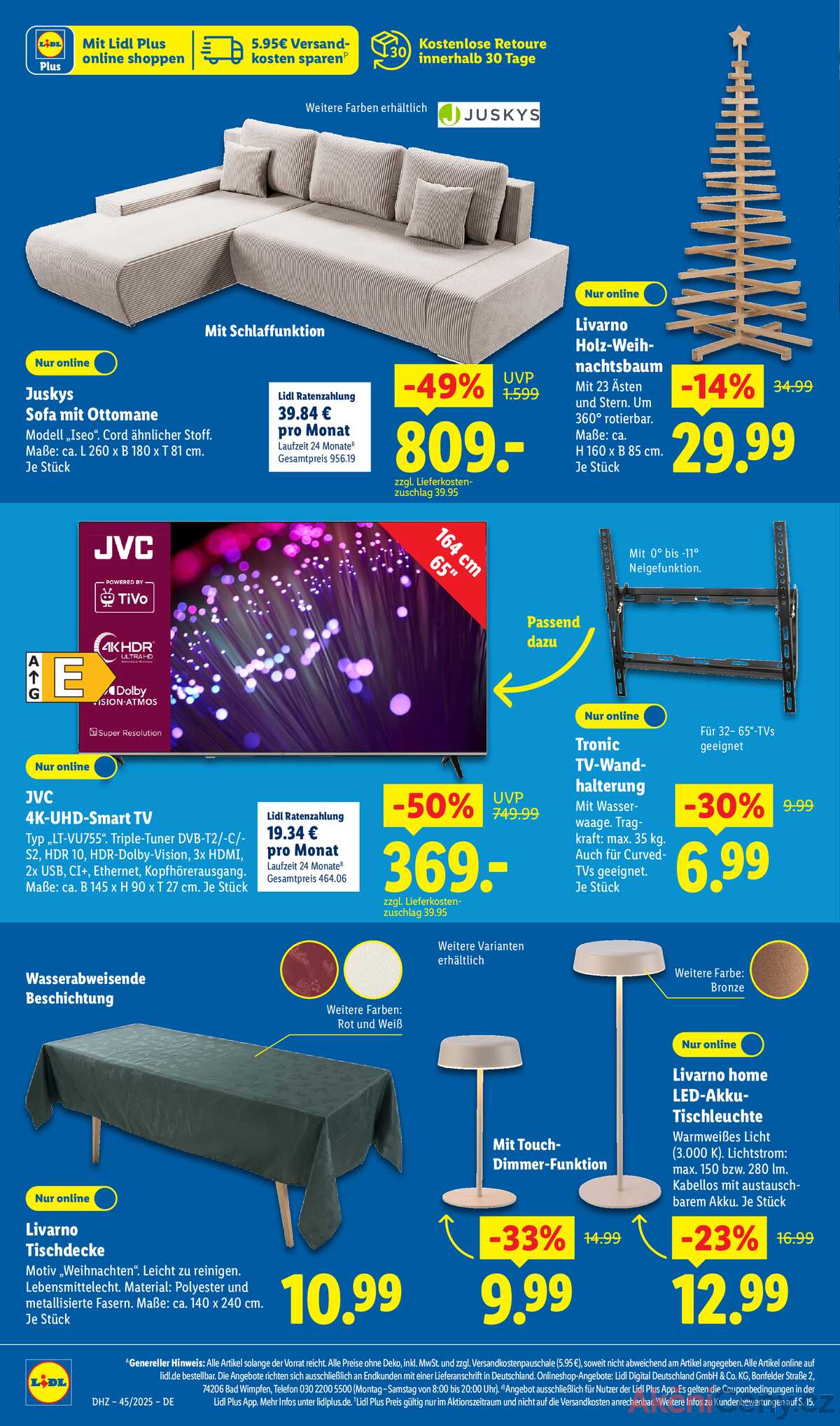 Leták Lidl Německo 3.11.-8.11.2025 strana 4