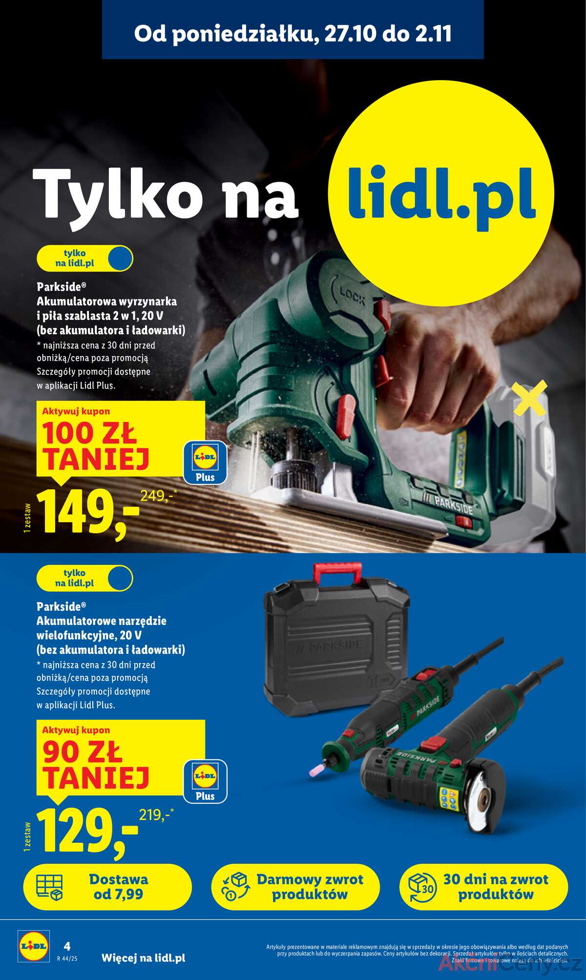 Katalog Lidl Polsko 27.10.-31.10.2025 strana 4