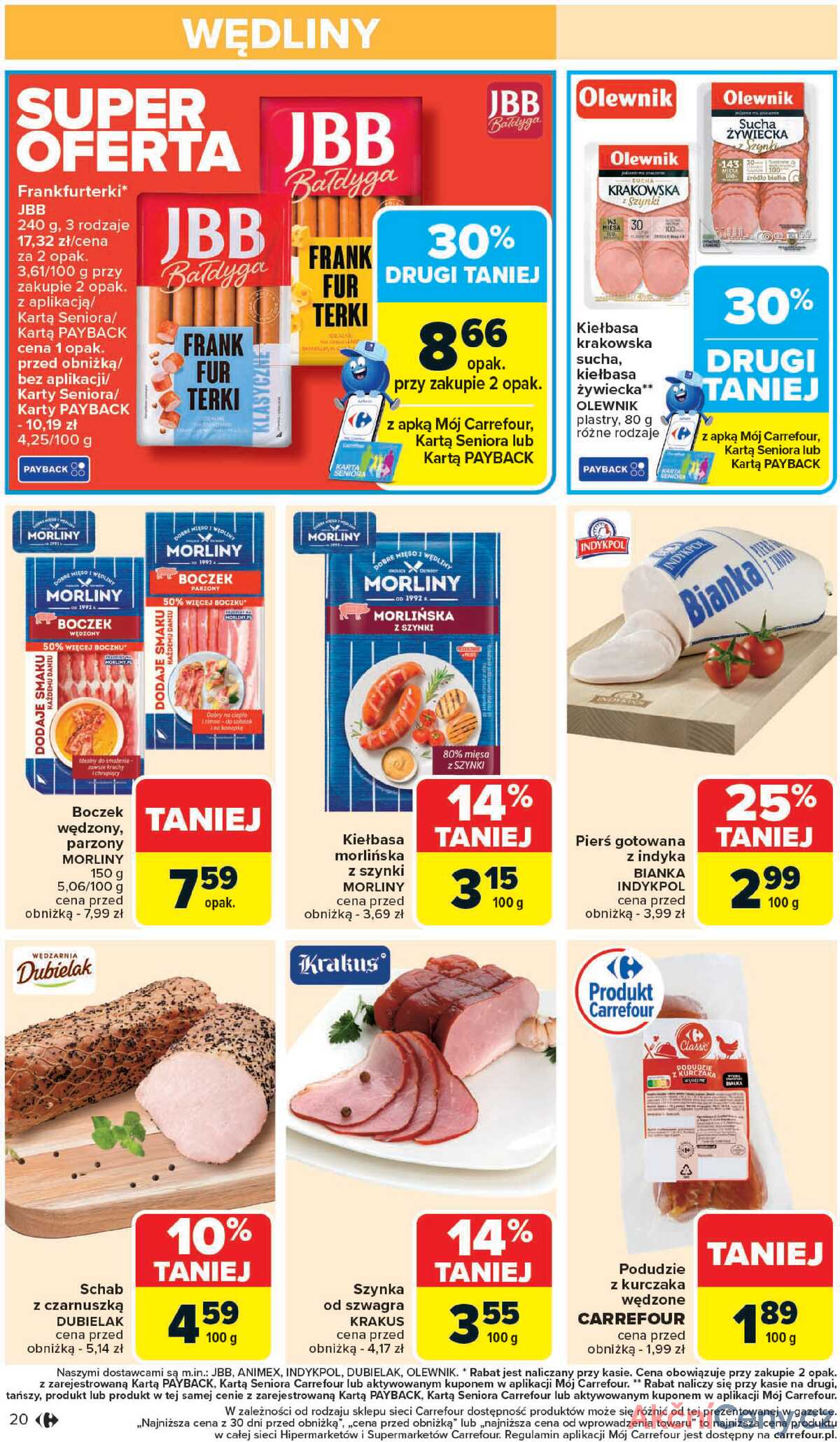 Leták Carrefour Polsko 20.10.-25.10.2025 - Trh od pondělí! strana 22