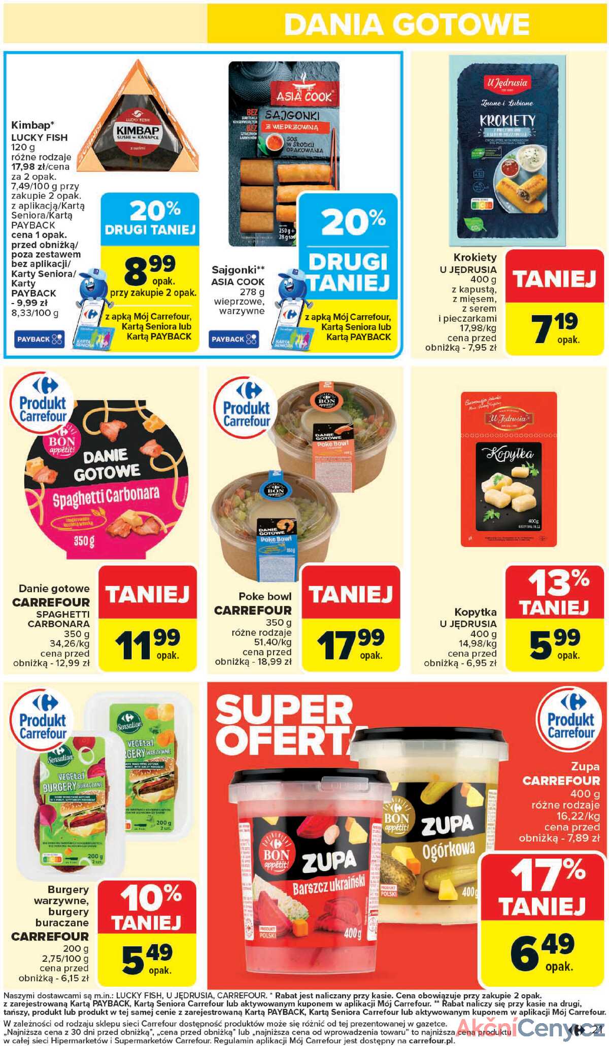Leták Carrefour Polsko 20.10.-25.10.2025 - Trh od pondělí! strana 23