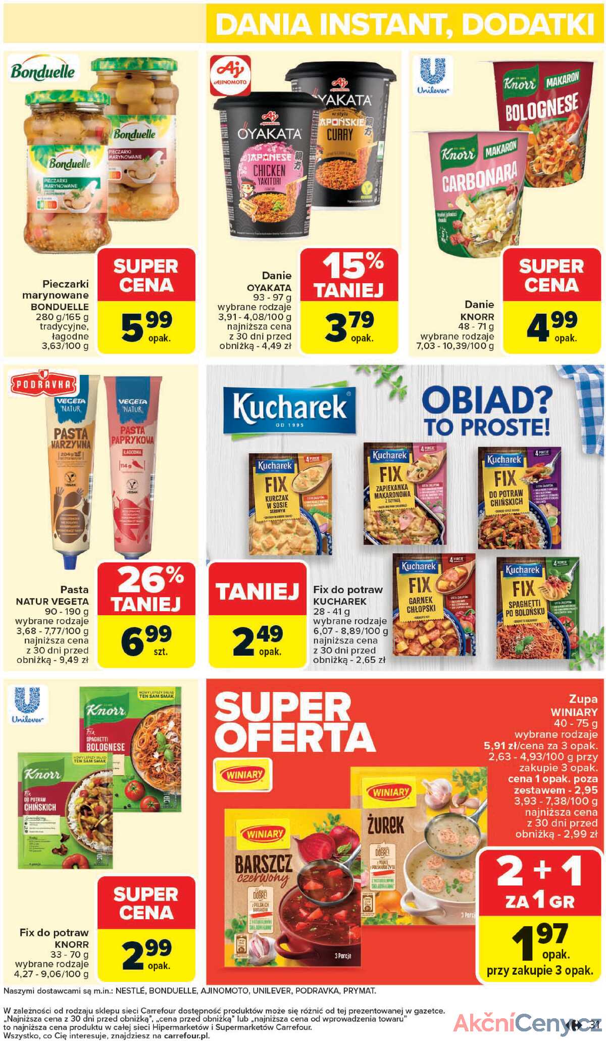 Leták Carrefour Polsko 20.10.-25.10.2025 - Trh od pondělí! strana 33
