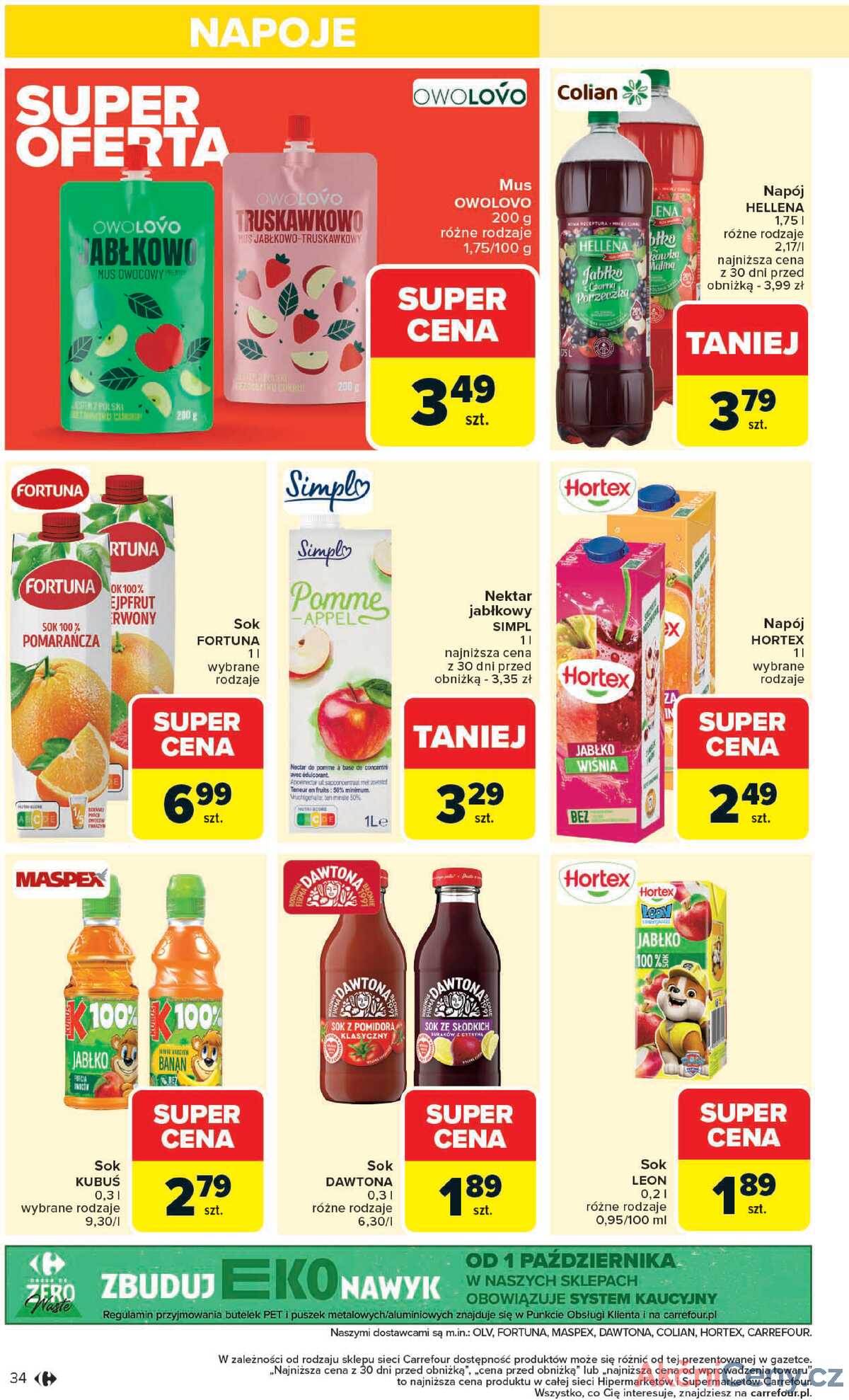 Leták Carrefour Polsko 20.10.-25.10.2025 - Trh od pondělí! strana 36