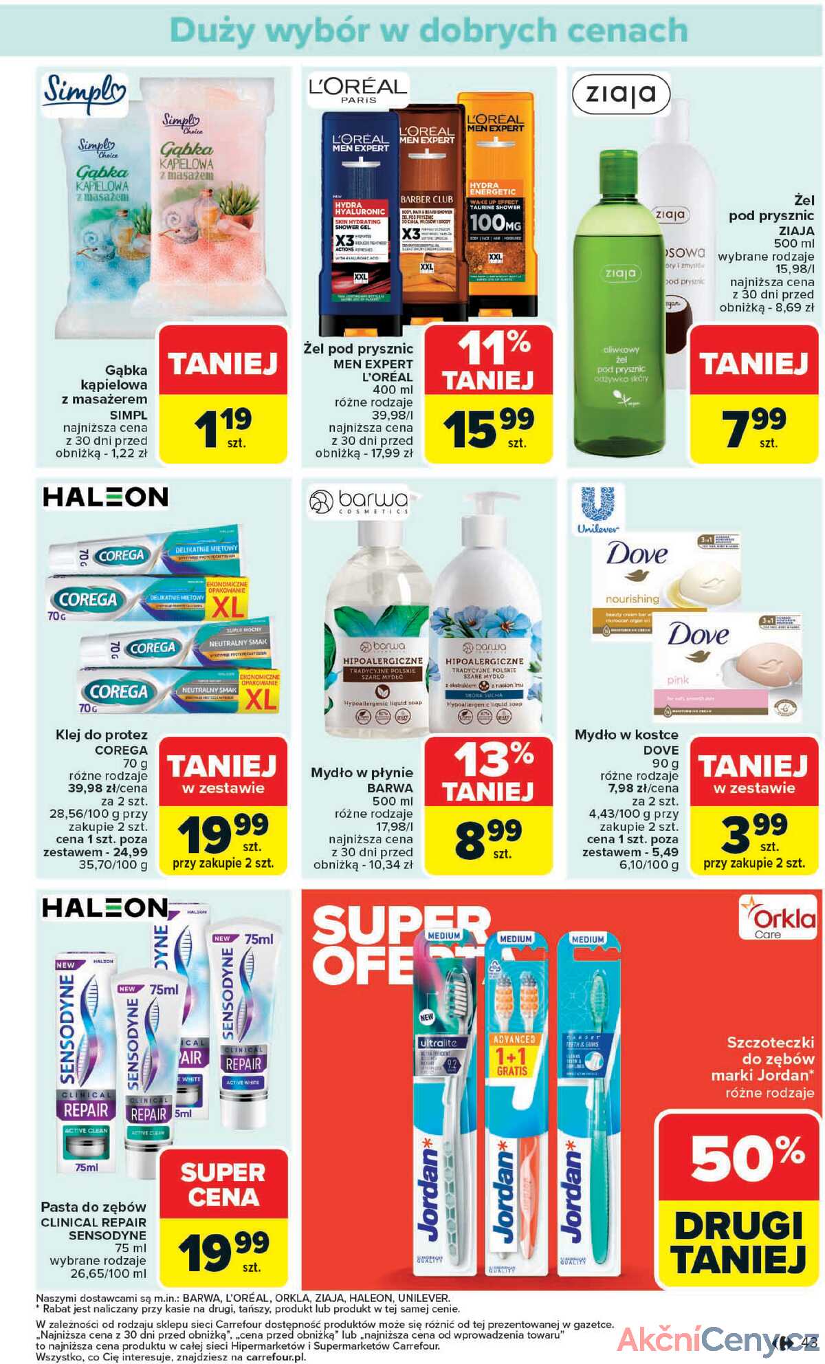 Leták Carrefour Polsko 20.10.-25.10.2025 - Trh od pondělí! strana 45