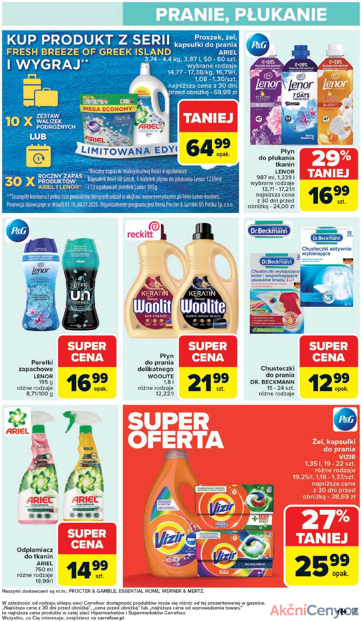 Leták Carrefour Polsko 20.10.-25.10.2025 - Trh od pondělí! strana 47