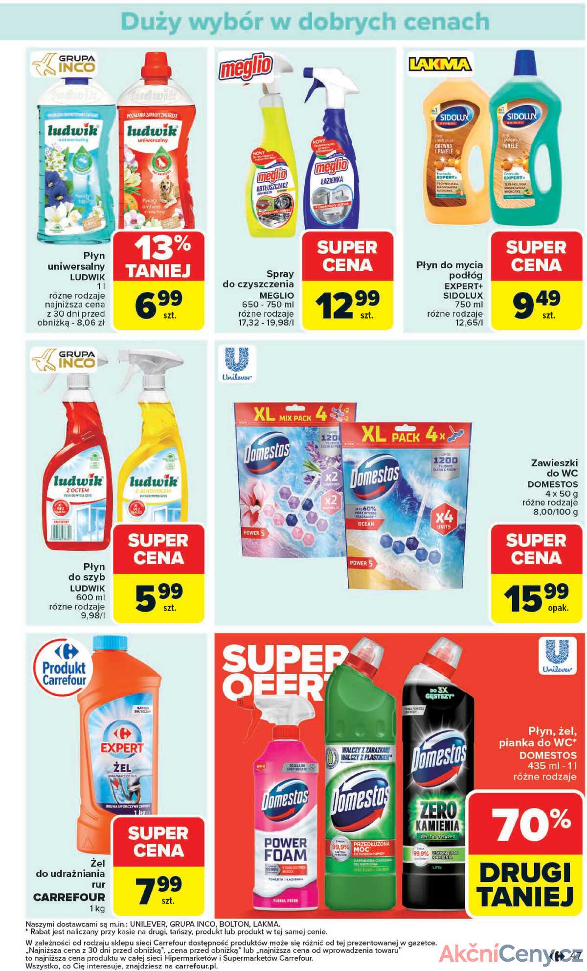 Leták Carrefour Polsko 20.10.-25.10.2025 - Trh od pondělí! strana 49