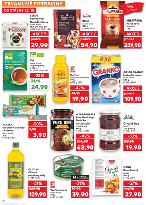 Kaufland 22.10. - 27.10. - Kaufland - Mladá Boleslav
