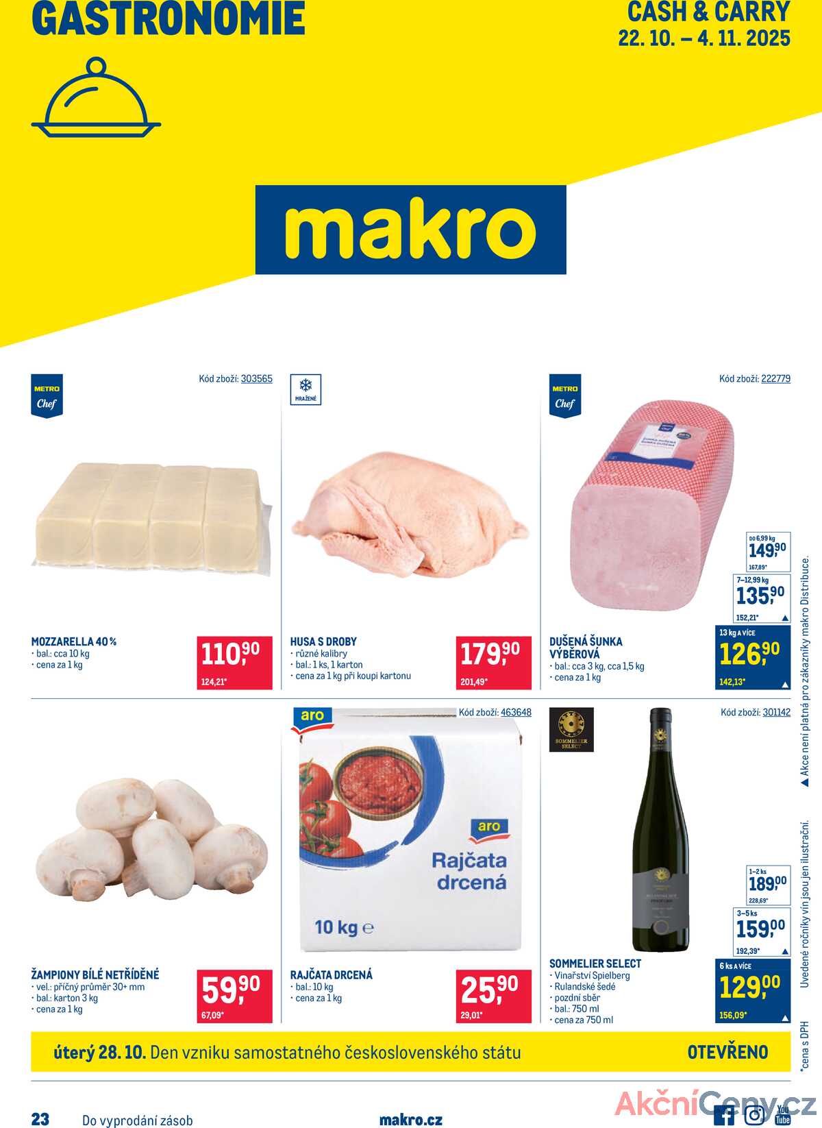 Makro Gastronomie do 4.11. strana 1