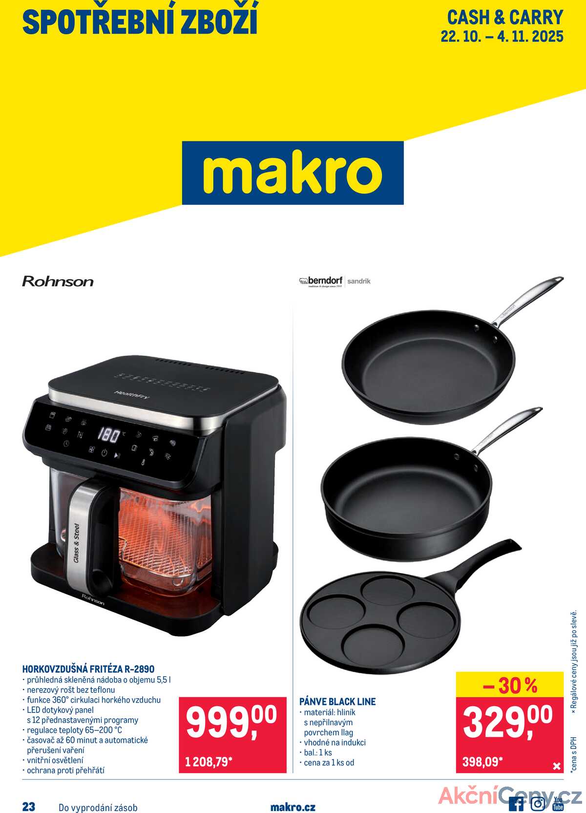 Makro Spotřební zboží do 4.11. strana 1