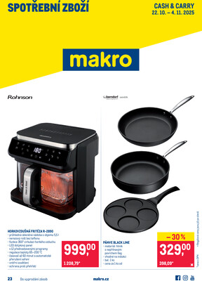 Makro Spotřební zboží do 4.11.