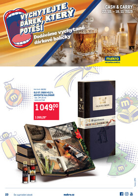 Makro Dárkové balíčky do 18.11.