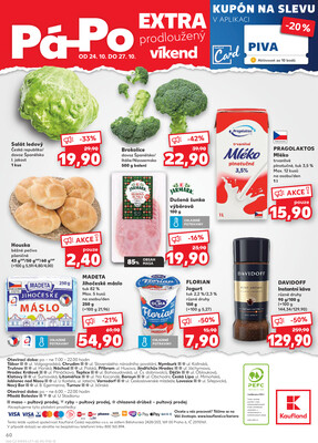 Kaufland 22.10. - 27.10. - Kaufland - Jindřichův Hradec