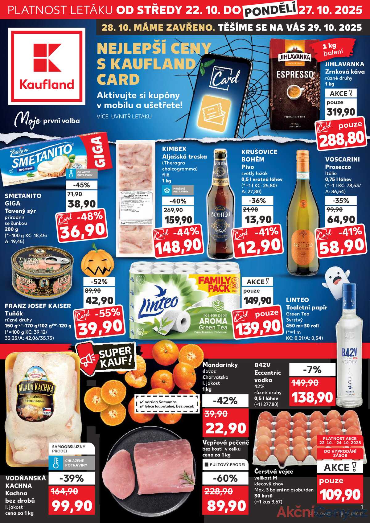 Kaufland 22.10. - 27.10. - Kaufland - Nový Bor strana 1