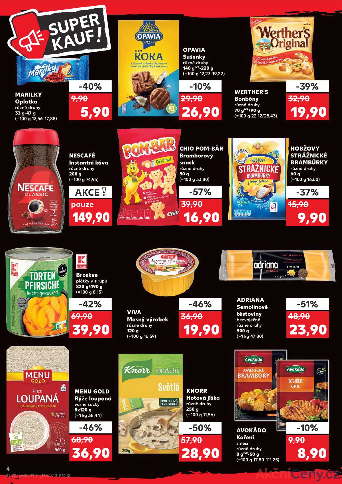 Kaufland 22.10. - 27.10. - Kaufland - Nový Bor strana 4