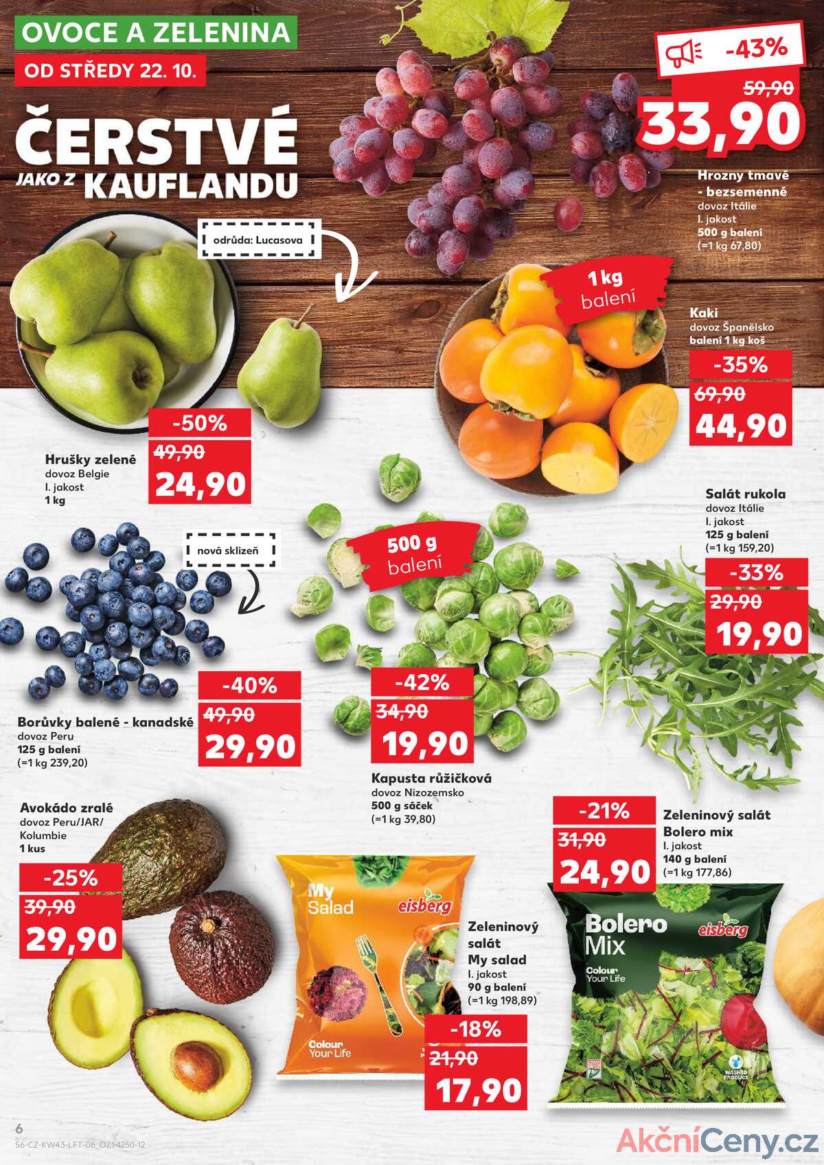 Kaufland 22.10. - 27.10. - Kaufland - Nový Bor strana 6