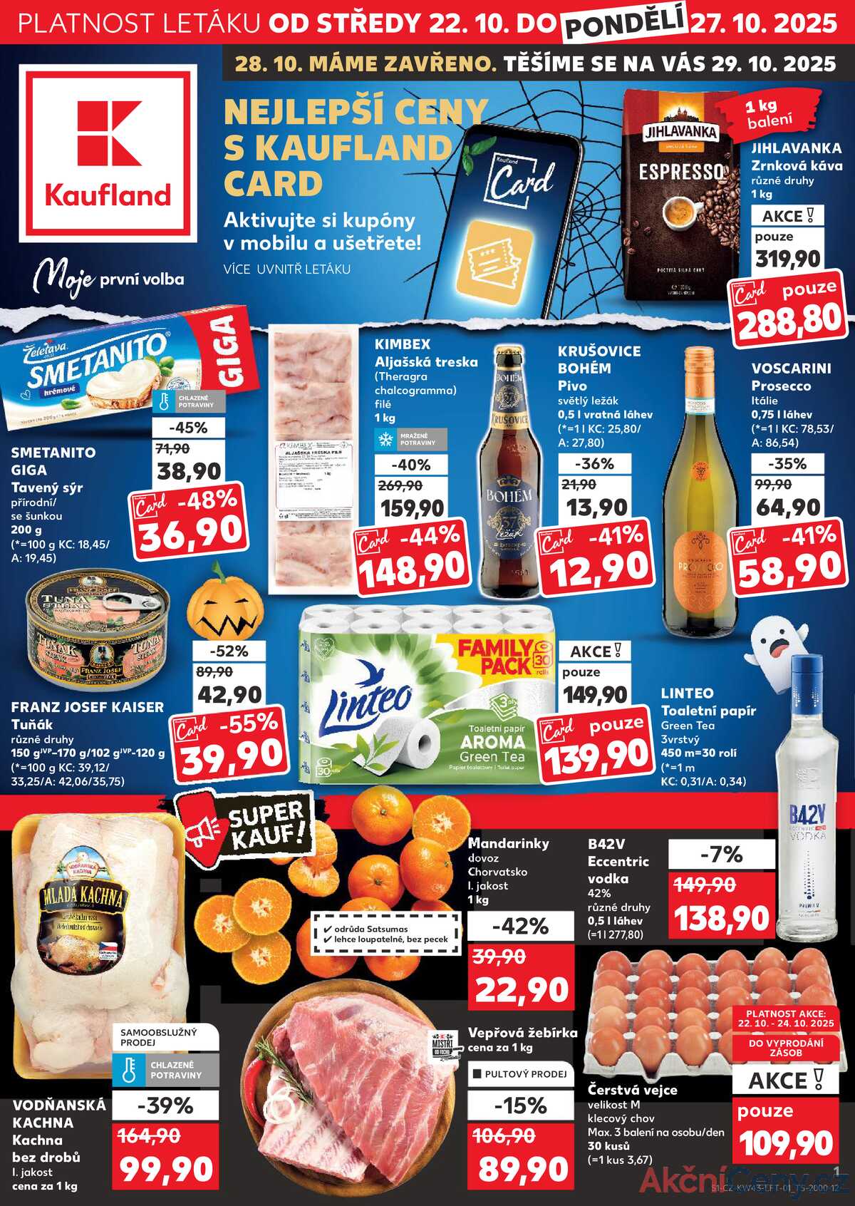 Kaufland 22.10. - 27.10. - Kaufland - Třinec - Lyžbice strana 1