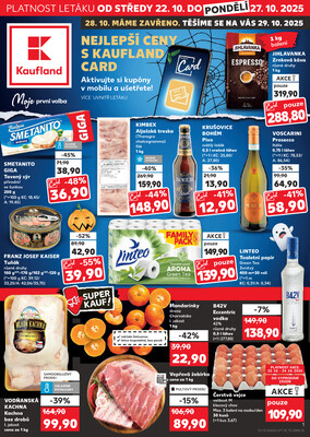 Kaufland 22.10. - 27.10. - Kaufland - Orlová