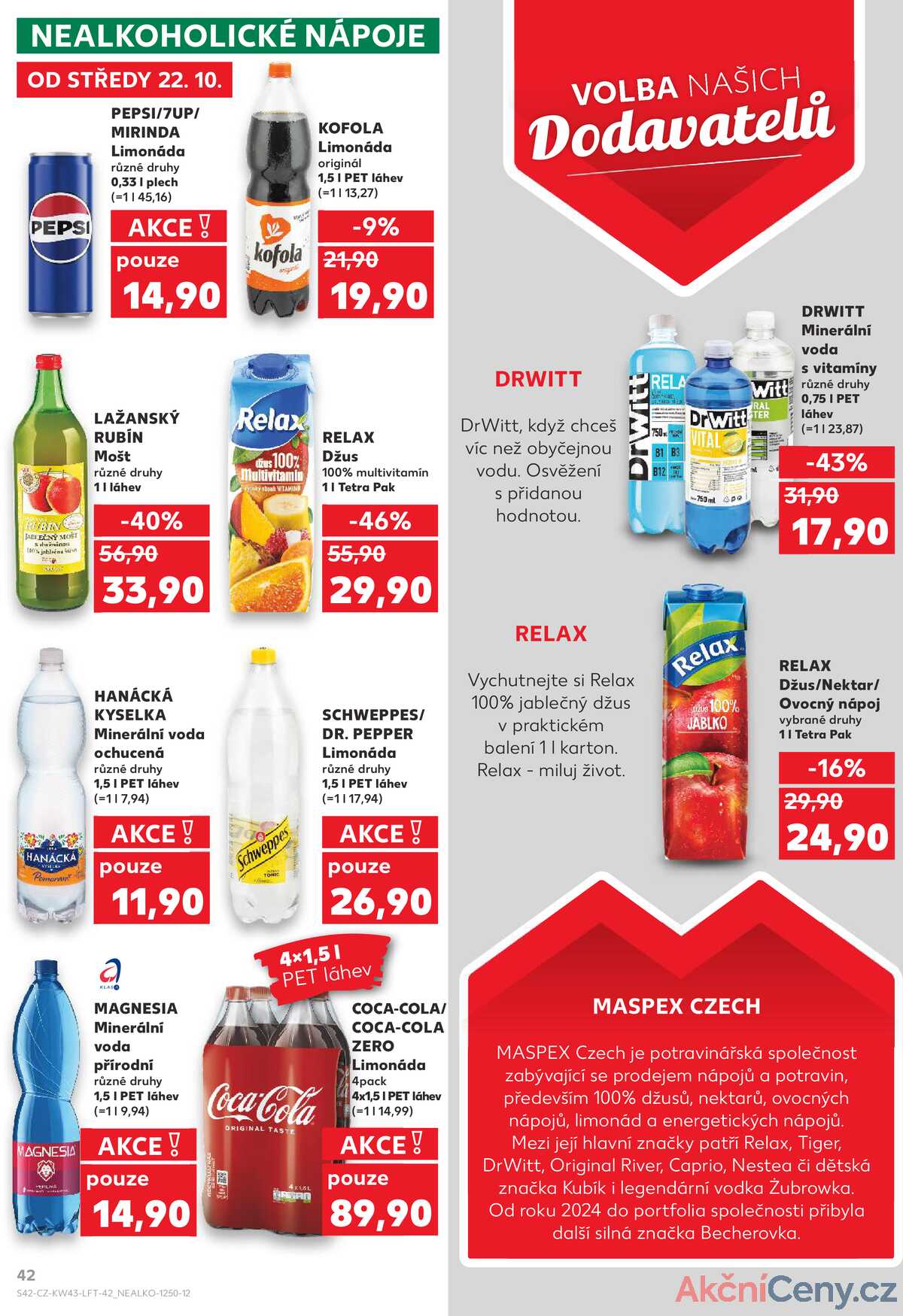 Kaufland 22.10. - 27.10. - Kaufland - Krnov strana 42