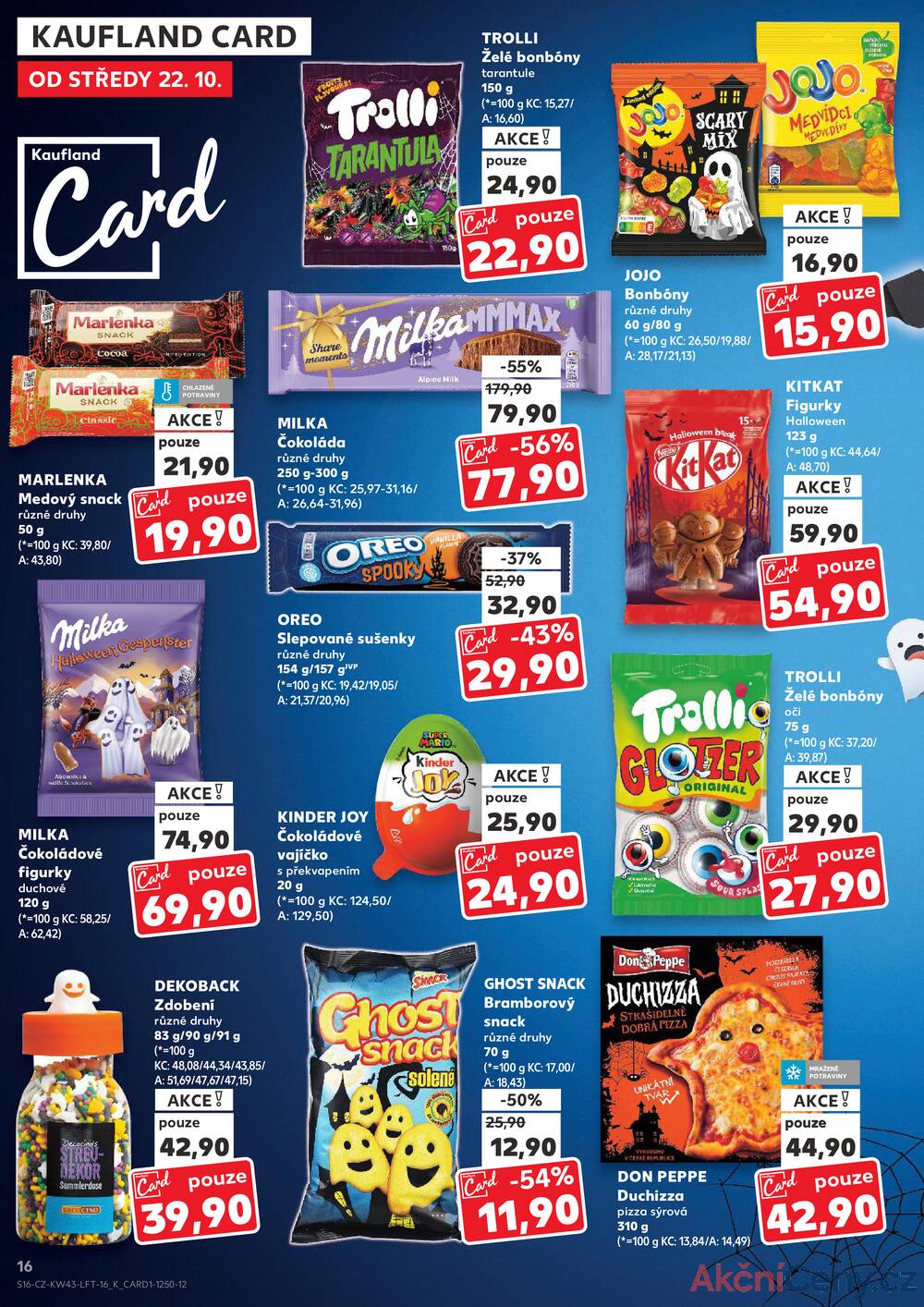Leták Kaufland - Kaufland 22.10. - 27.10. - Kaufland - Boskovice - strana 16