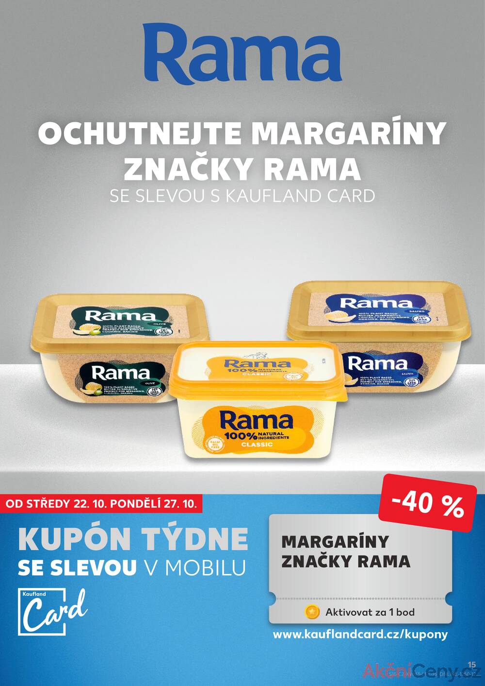 Leták Kaufland - Kaufland 22.10. - 27.10. - Kaufland - Benešov - strana 15